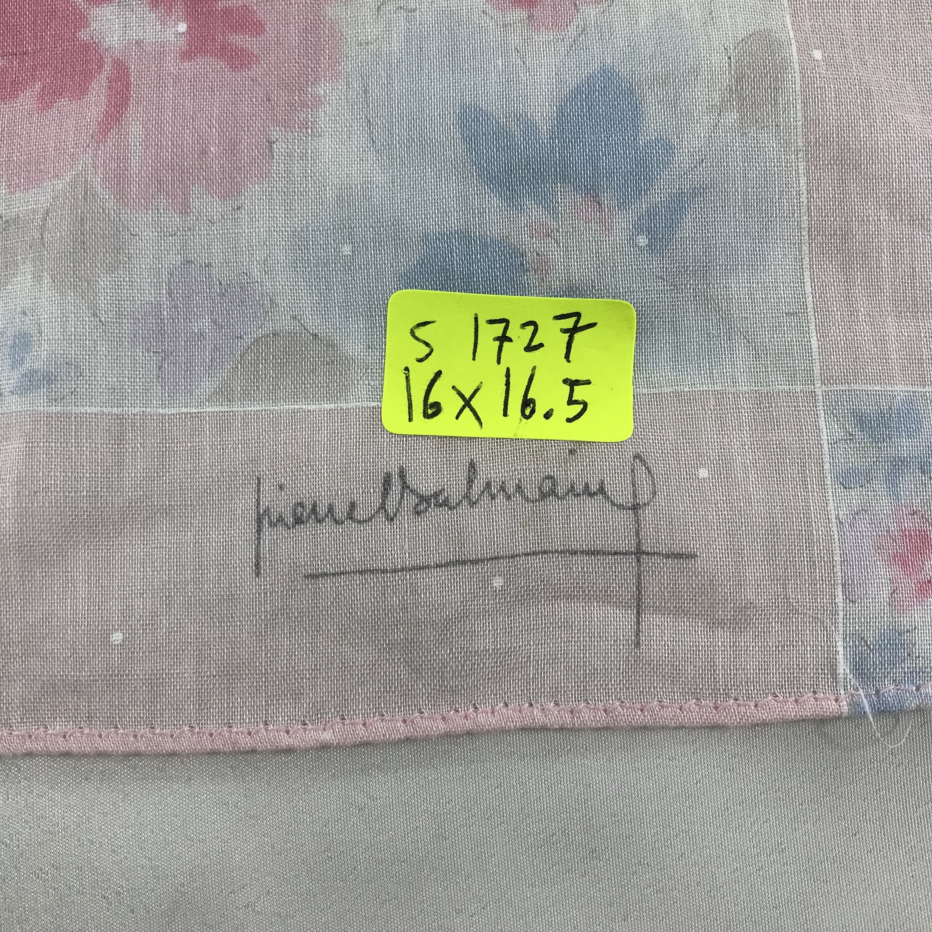 Pierre Balmain × Vintage Pierre Balmain Bandana / Handkerchief / Neckerchief - S1727 Size ONE SIZE - 5 Thumbnail