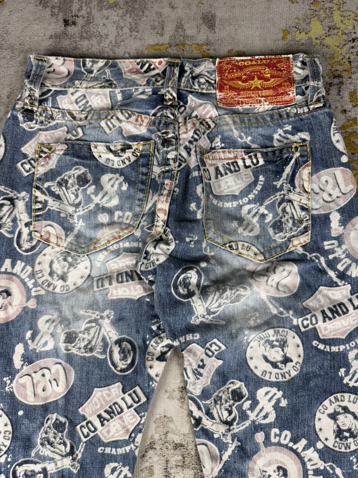Japanese Brand Y2k Vintage Co&Lu Hysteric Glamour Remake Style Size US 28 / EU 44 - 5 Thumbnail