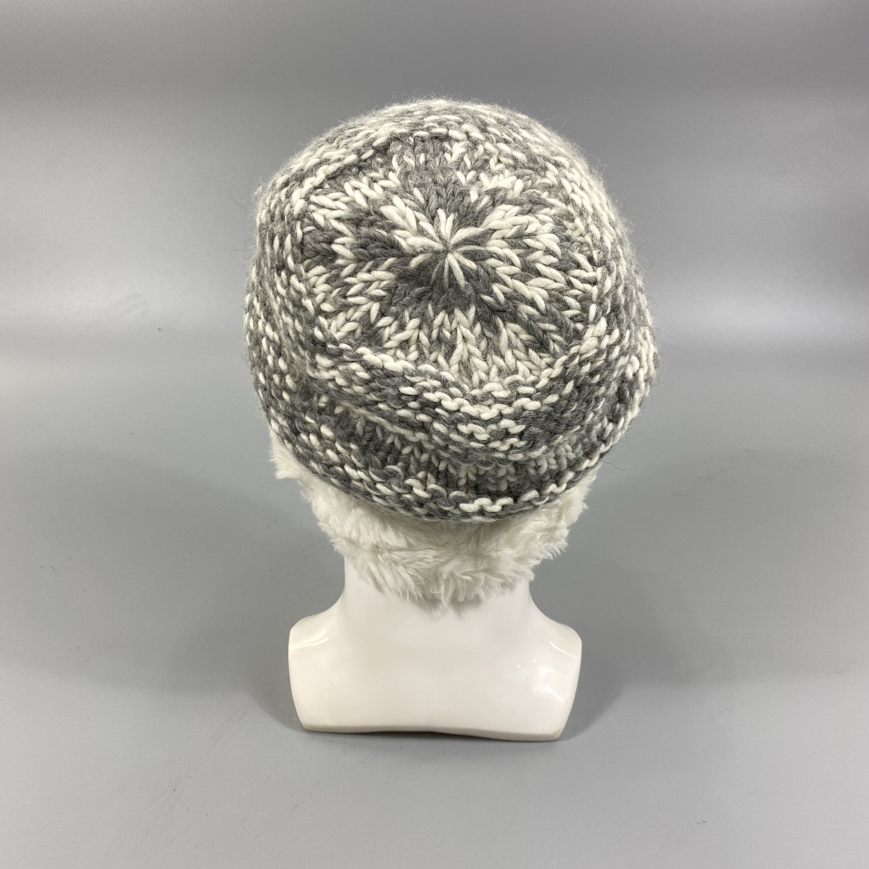 Japanese Brand Crochet Knit Snow Cap Beanie -BN701 Size ONE SIZE - 3 Thumbnail