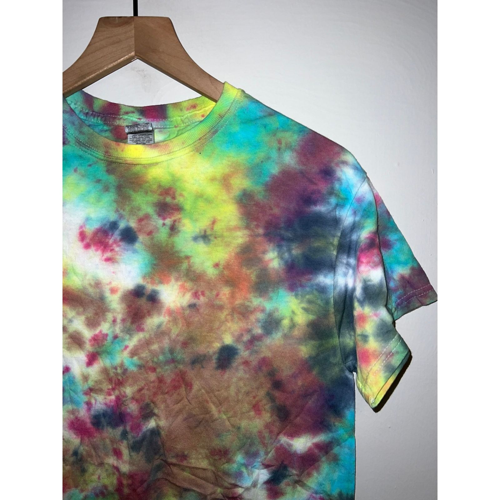 Gildan Gildan Multicolor Tie Dye Shirt Short Sleeve Tee Y2K Medium Size US M / EU 48-50 / 2 - 2 Thumbnail