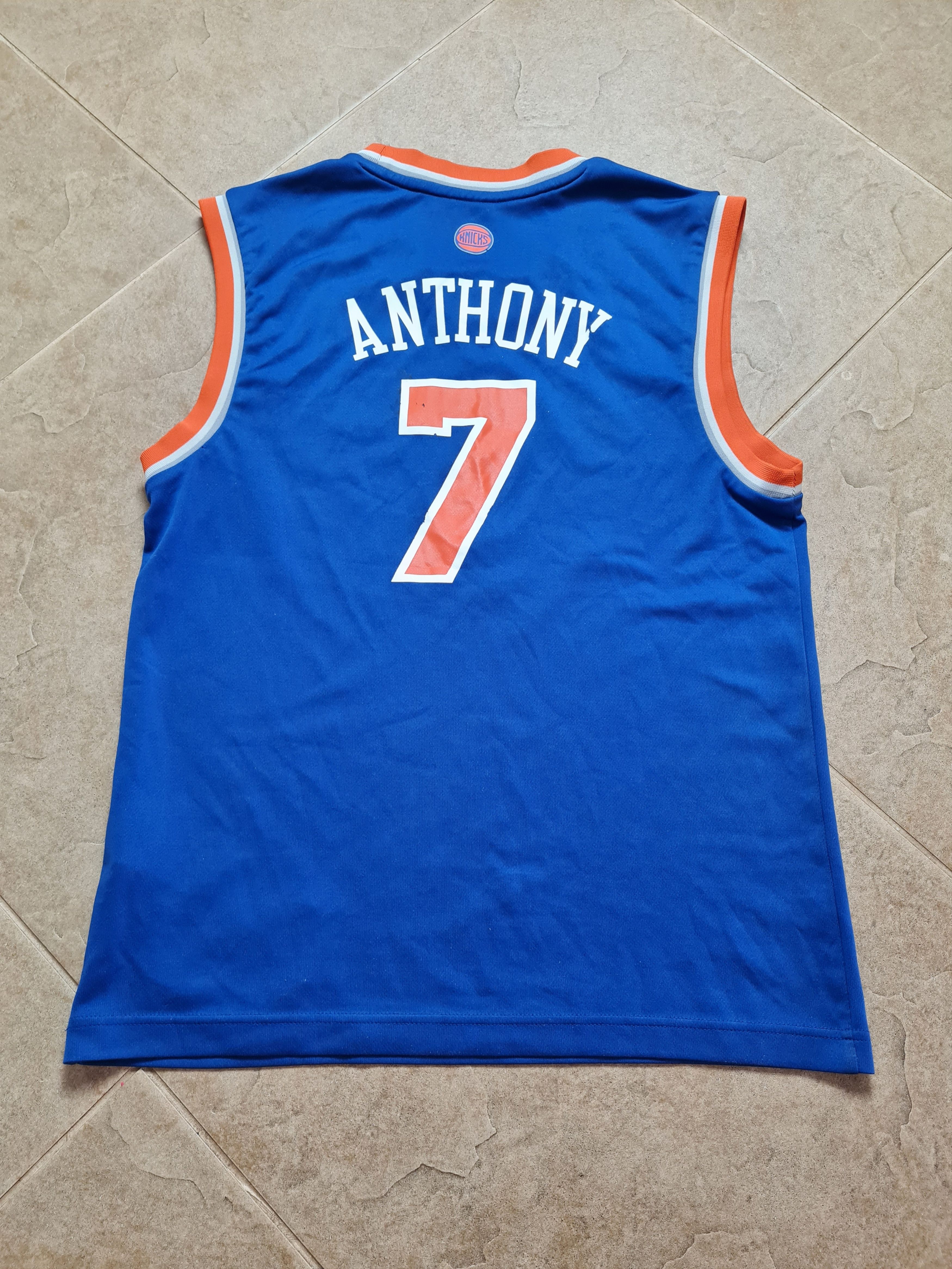 Adidas Adidas NBA Shirt Basketball Vest ANTHONY 7 New York Knicks Size US S / EU 44-46 / 1 - 1 Thumbnail