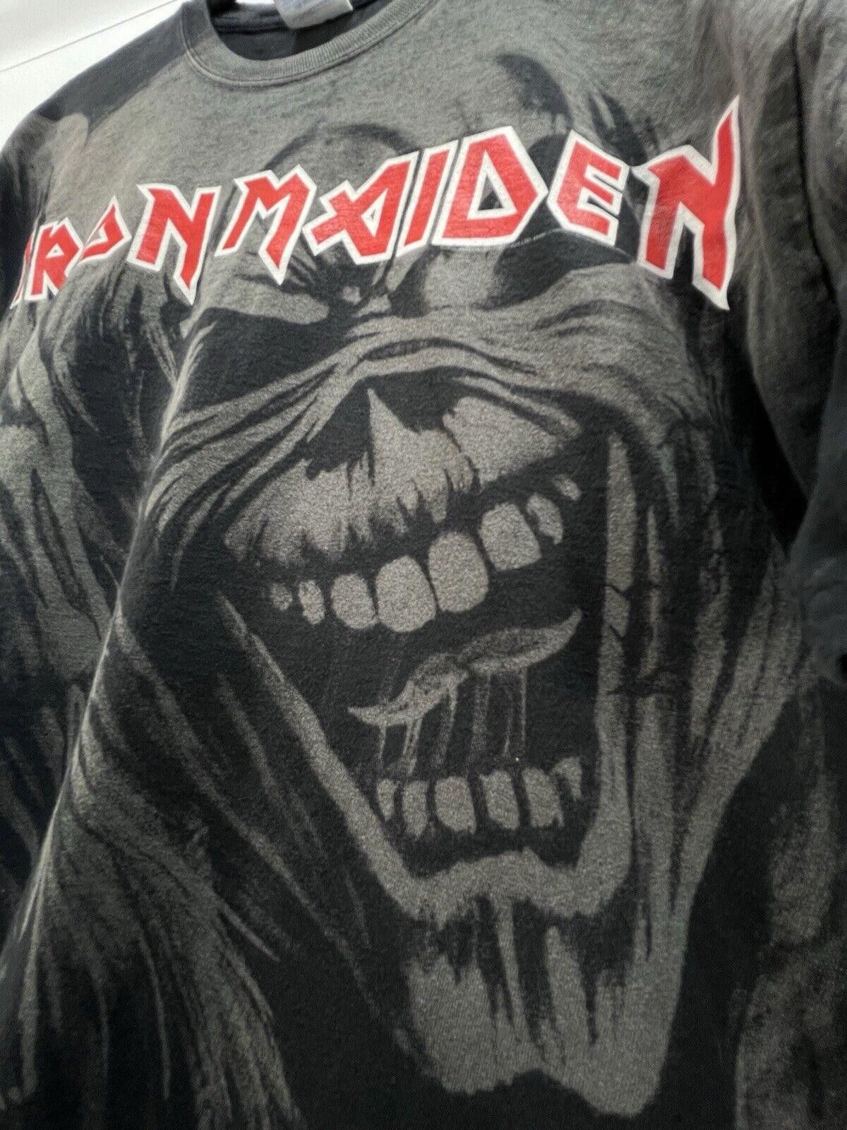 Hanes Vintage Iron Maiden AOP Adult Sz 2XL Heavy Metal Band, #TG Size US XXL / EU 58 / 5 - 2 Thumbnail