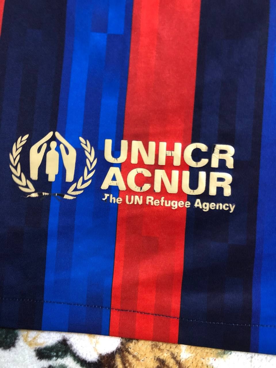 Nike Nike FC Barcelona Spotify Soccer Jersey football tee Size US S / EU 44-46 / 1 - 10 Thumbnail