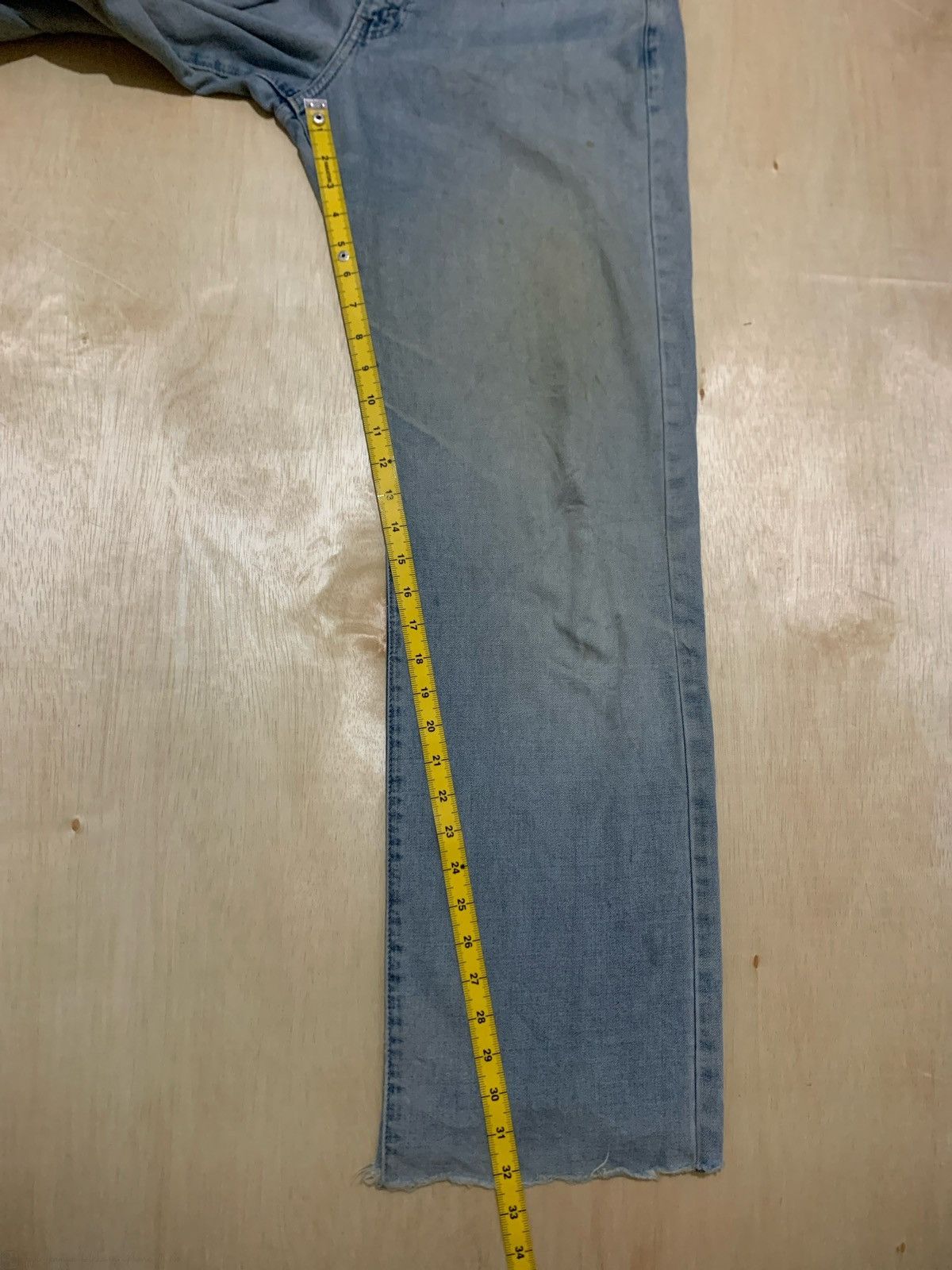Levi's Vintage Clothing × Vintage Vintage Levis Single Pocket Denim Jeans Size US 31 - 12 Thumbnail