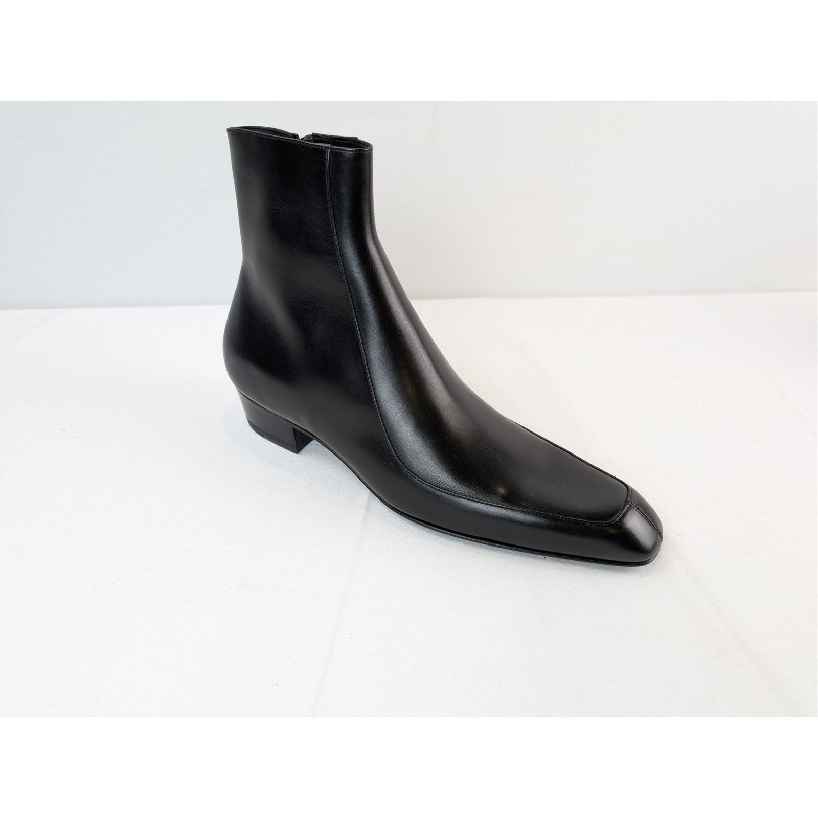 Saint Laurent Paris o1rshd1 Giza Calf Augustin 30 Booties Boots in Nero Size US 10 / EU 43 - 3 Thumbnail