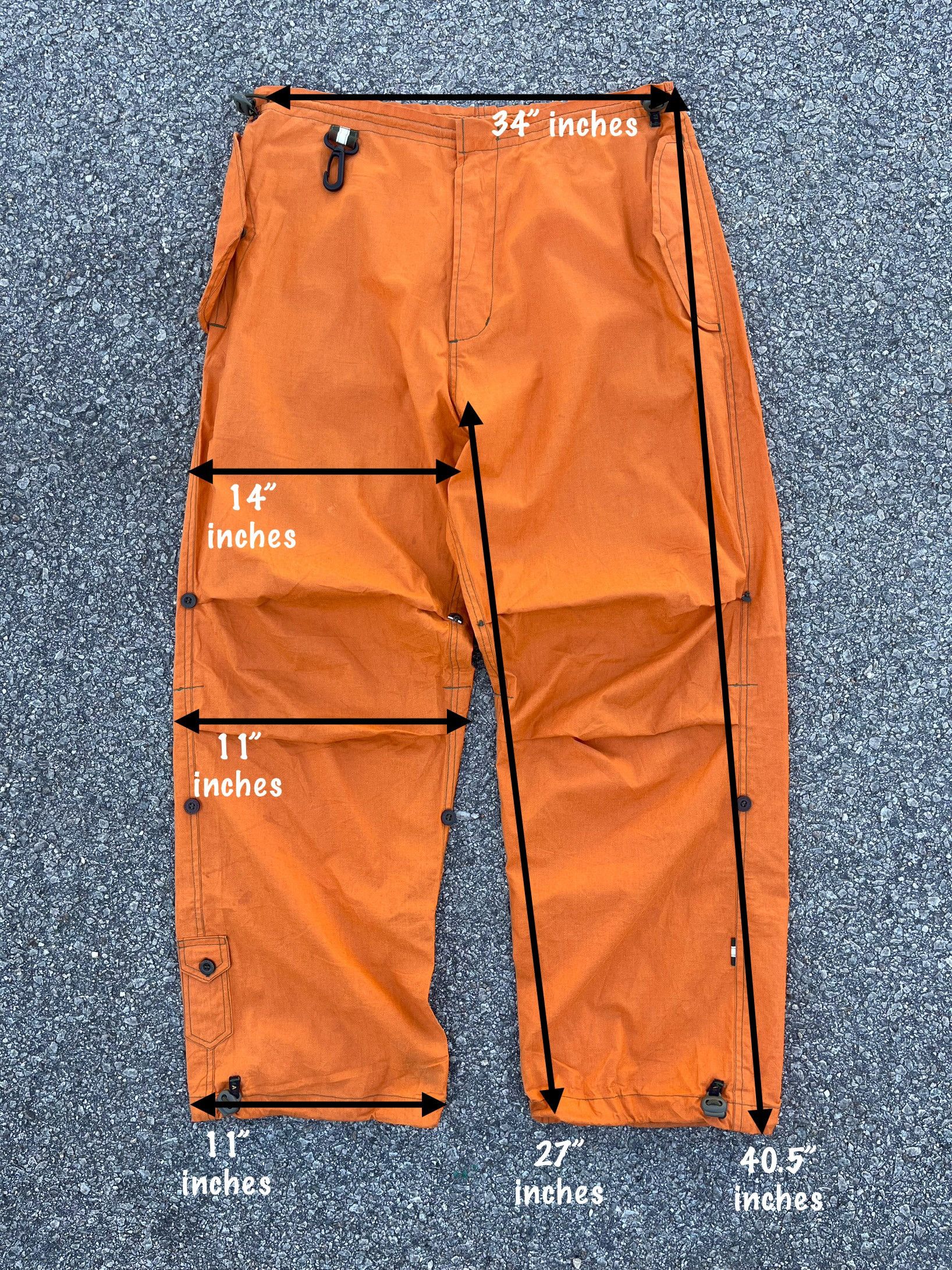 Japanese Brand × Maharishi Vintage Maharishi Baggy Parachute Pant Travis Scott Style Size US 34 / EU 50 - 13 Thumbnail