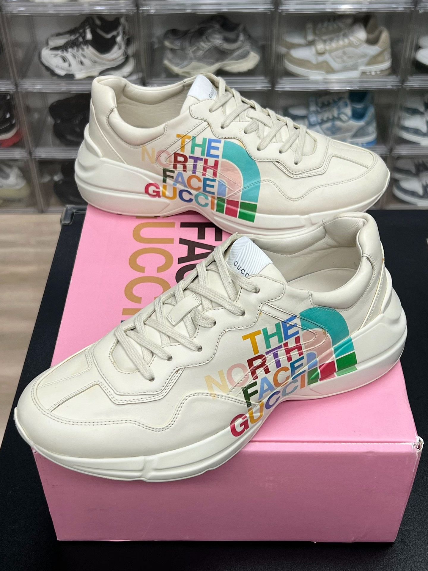 Gucci Gucci Collab Lowtop Sneakers 11 Men Size US 11 / EU 44 - 1 Thumbnail