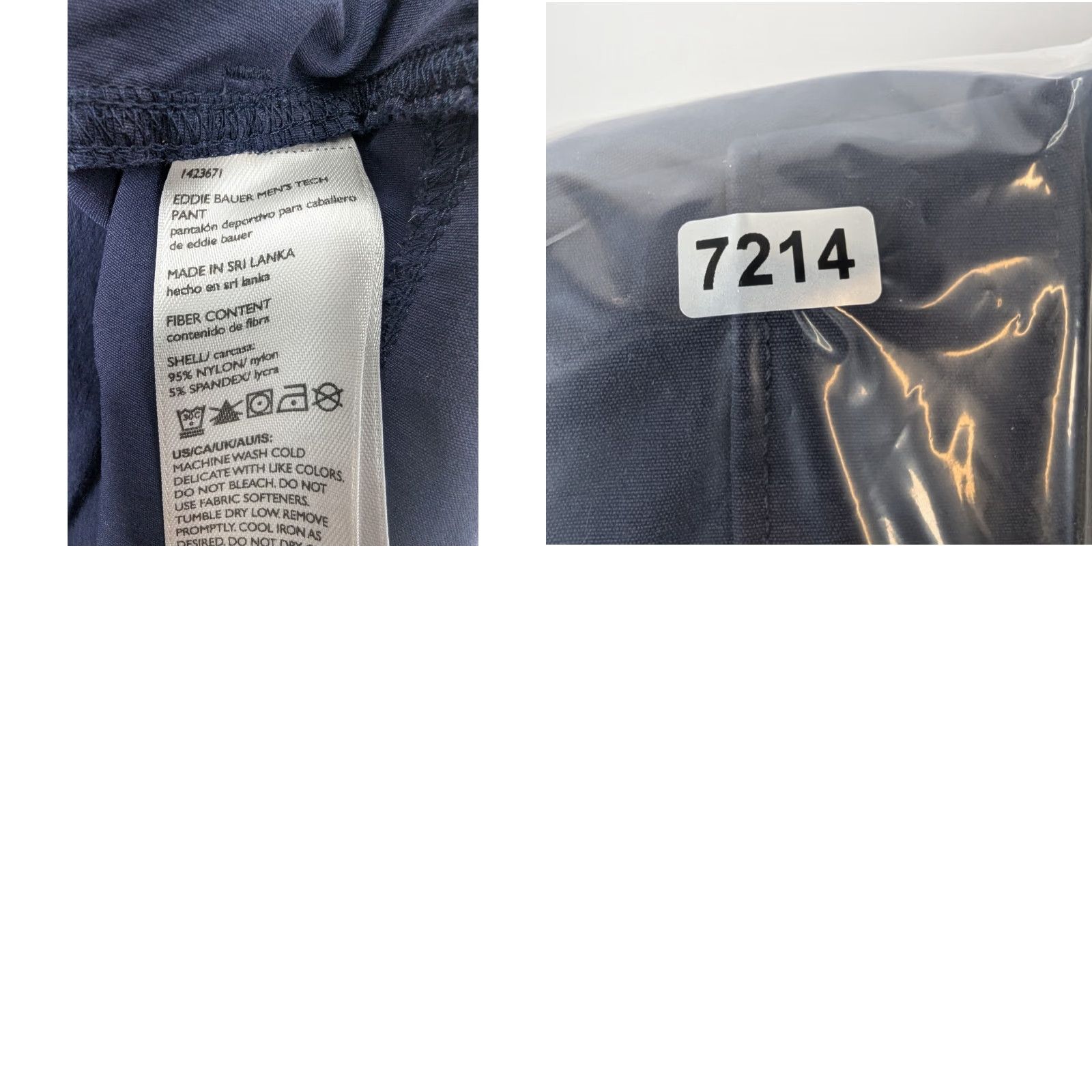 Eddie Bauer Eddie Bauer Pants Mens 38x32 Tech Stretch Performance Travel Casual Navy Straight Front Pockets Regular Mens Size US 38 / EU 54 - 9 Thumbnail
