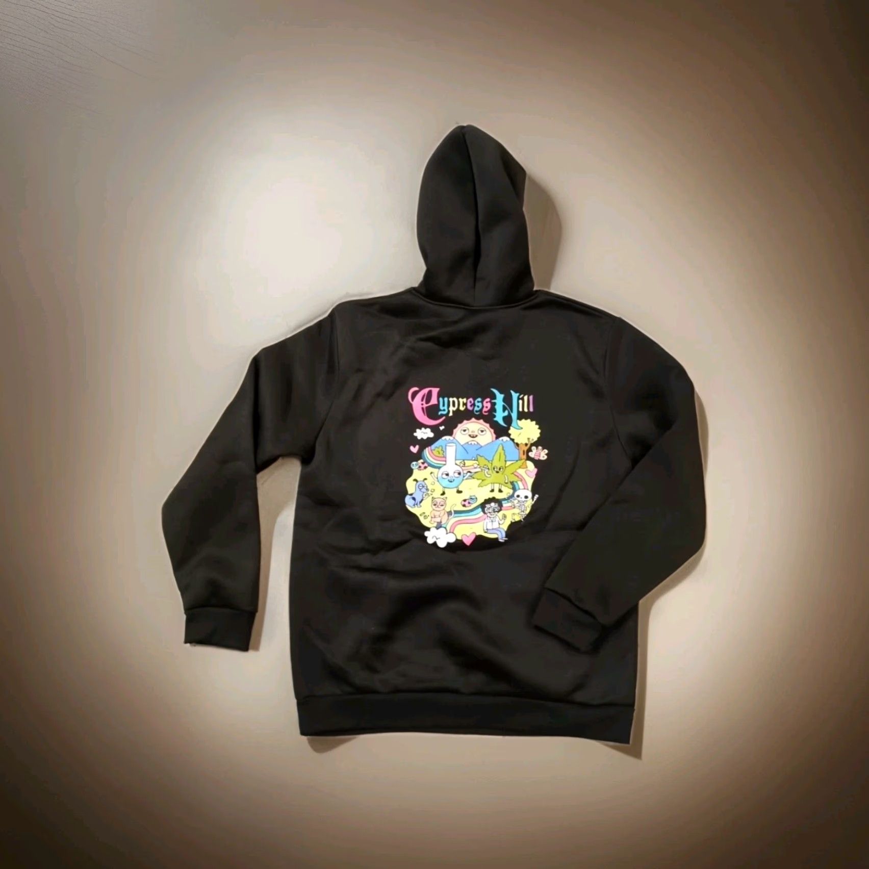 Vintage Cypress Hill Hoodie Unbranded 47" Chest Black Long Sleeve Hooded Graphic Print Unisex Adults L Mens Womens Hip Hop 90s Size US L / EU 52-54 / 3 - 6 Thumbnail