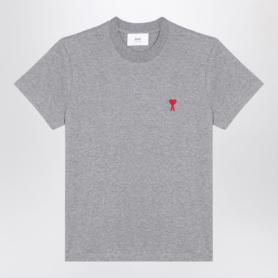 AMI o1d2blof0724 T-Shirts in Grey Size M / US 6-8 / IT 42-44 - 1 Thumbnail