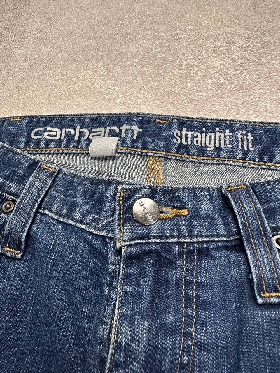 Carhartt Vintage Carhartt Baggy Denim Y2K Flared Jeans 33x34 Size US 33 - 4 Thumbnail
