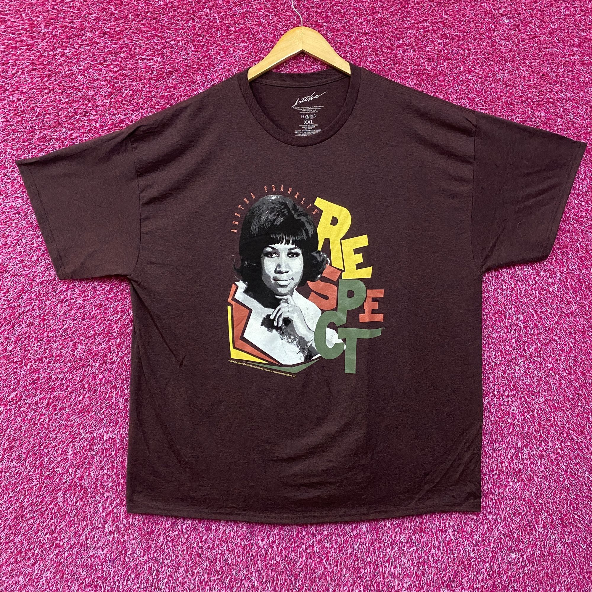 Other Aretha Frankling Queen Of Soul Respect T-Shirt 2XL Size US XXL / EU 58 / 5 - 1 Thumbnail
