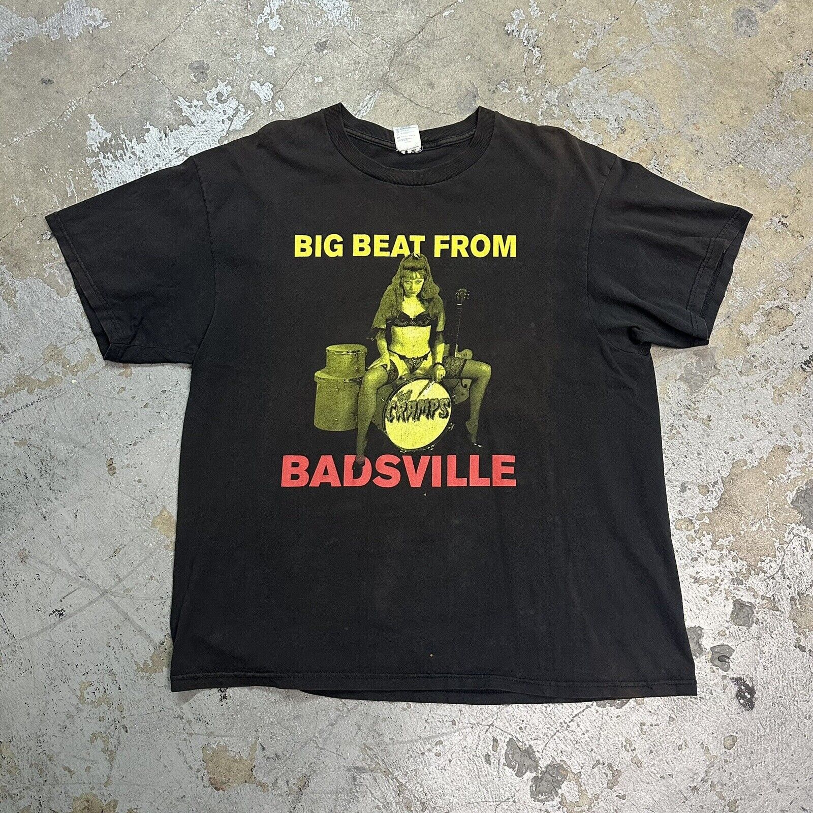 Band Tees × Vintage Vintage 1997 The Cramps Big Beat From Badsville T-Shirt XL Size US XL / EU 56 / 4 - 2 Thumbnail