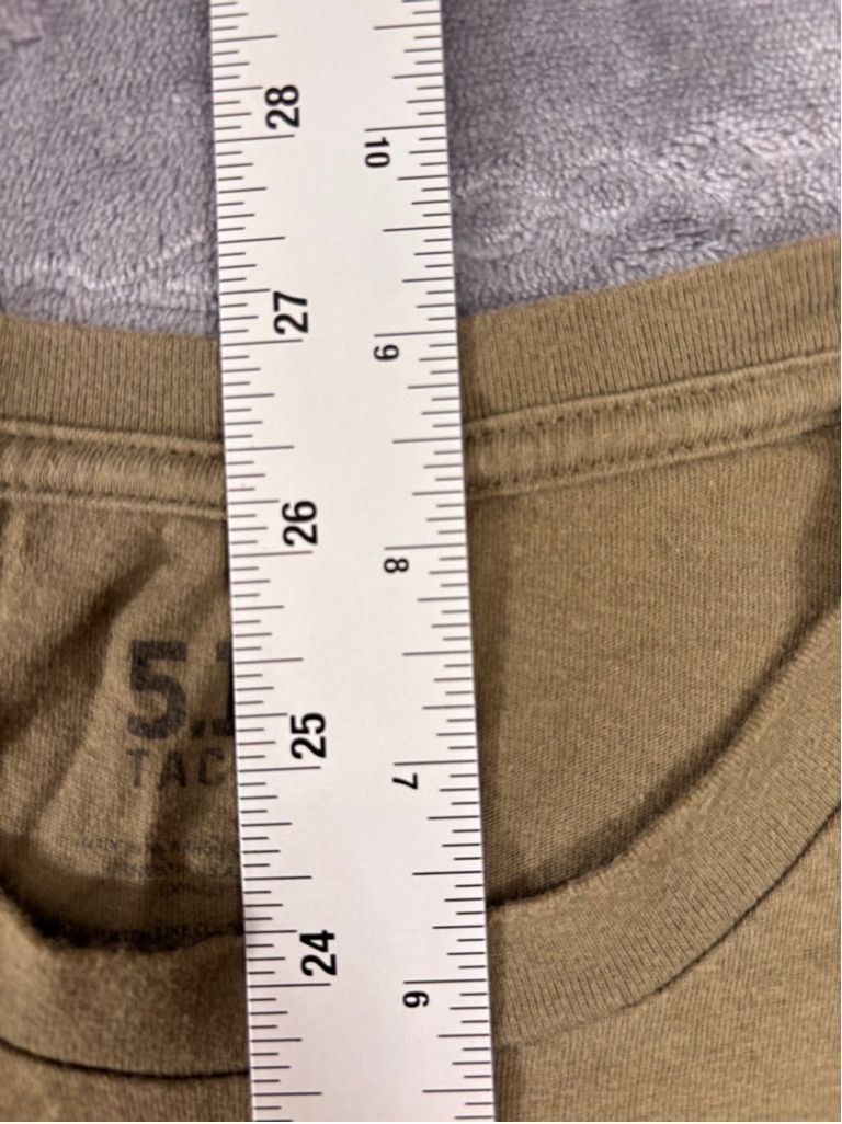 5.11 Men's 5.11 Tactical Crazy Willy T-Shirt Large Olive Size US L / EU 52-54 / 3 - 6 Thumbnail