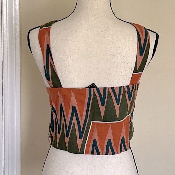 Veronica Beard Veronica Beard Tiffany Crop Top Size L / US 10 / IT 46 - 3 Thumbnail