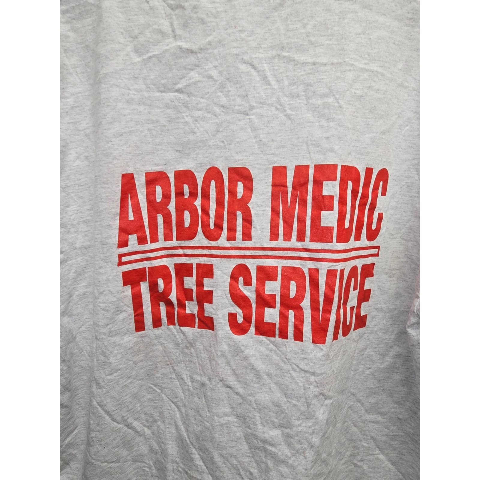 Jerzees × Vintage Vintage Arbor Tree Shirt Medic Service Gray Tee Graphic L Size US L / EU 52-54 / 3 - 2 Thumbnail