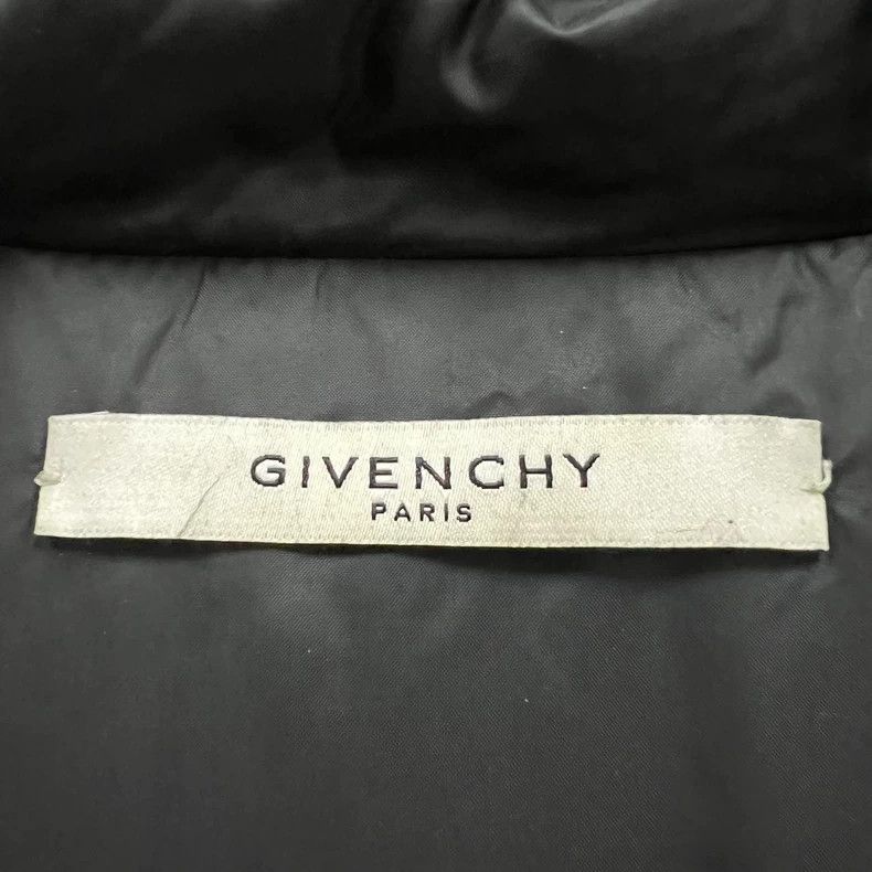 Givenchy Givenchy Size52 Black Small Logo Hooded Down Jacket Size US M / EU 48-50 / 2 - 3 Thumbnail