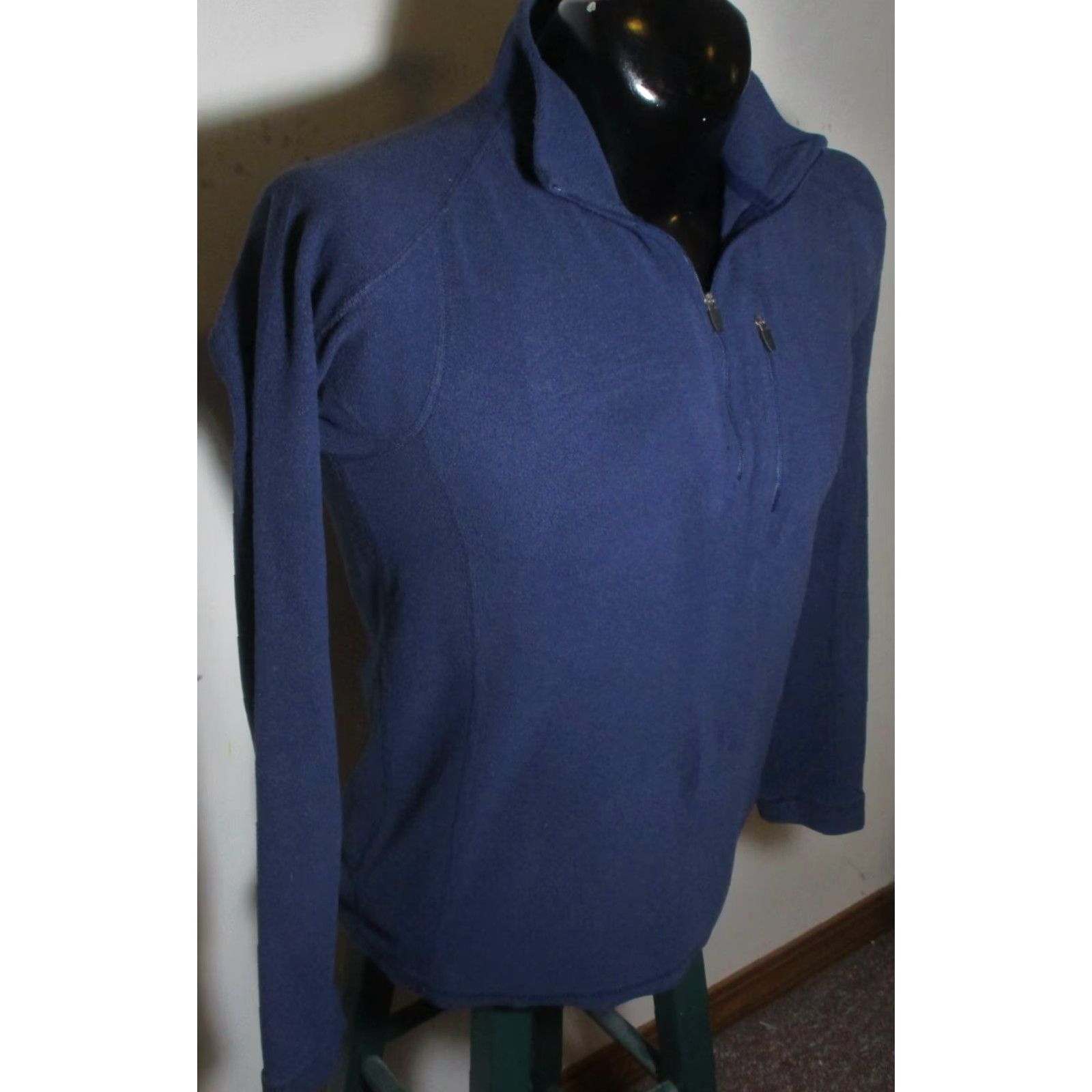 Vintage L.L. BEAN Blue Long Sleeve Fleece 1/2 Zip Jersey Size S Men's Jersey Fleece Activewear Blue 1/2 Zip L.L. Bean Mens S Long Sleeve Jersey Size US S / EU 44-46 / 1 - 3 Thumbnail