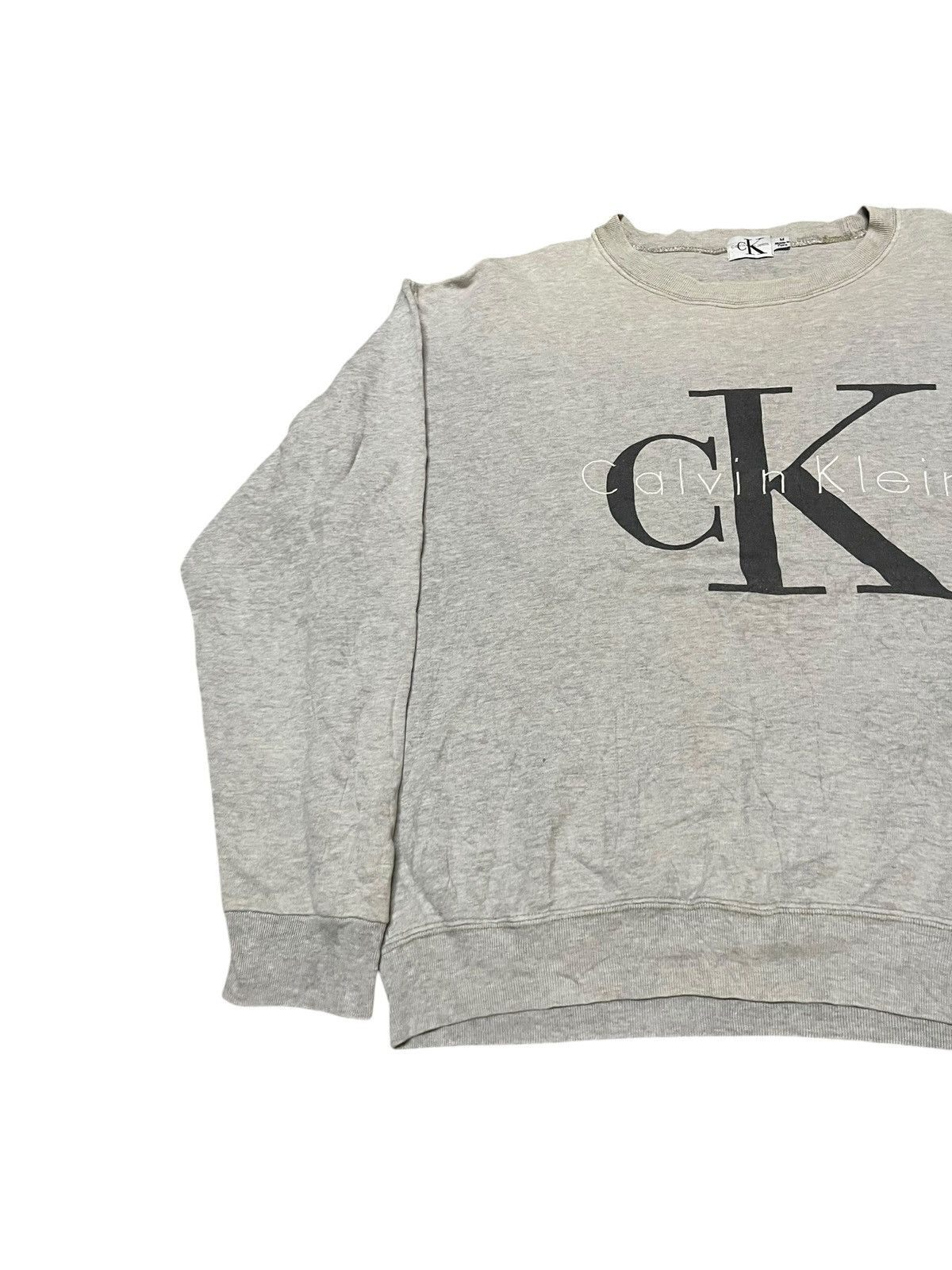 Calvin Klein Vintage 90s Calvin Klein Spellout Pullover Size US M / EU 48-50 / 2 - 4 Thumbnail