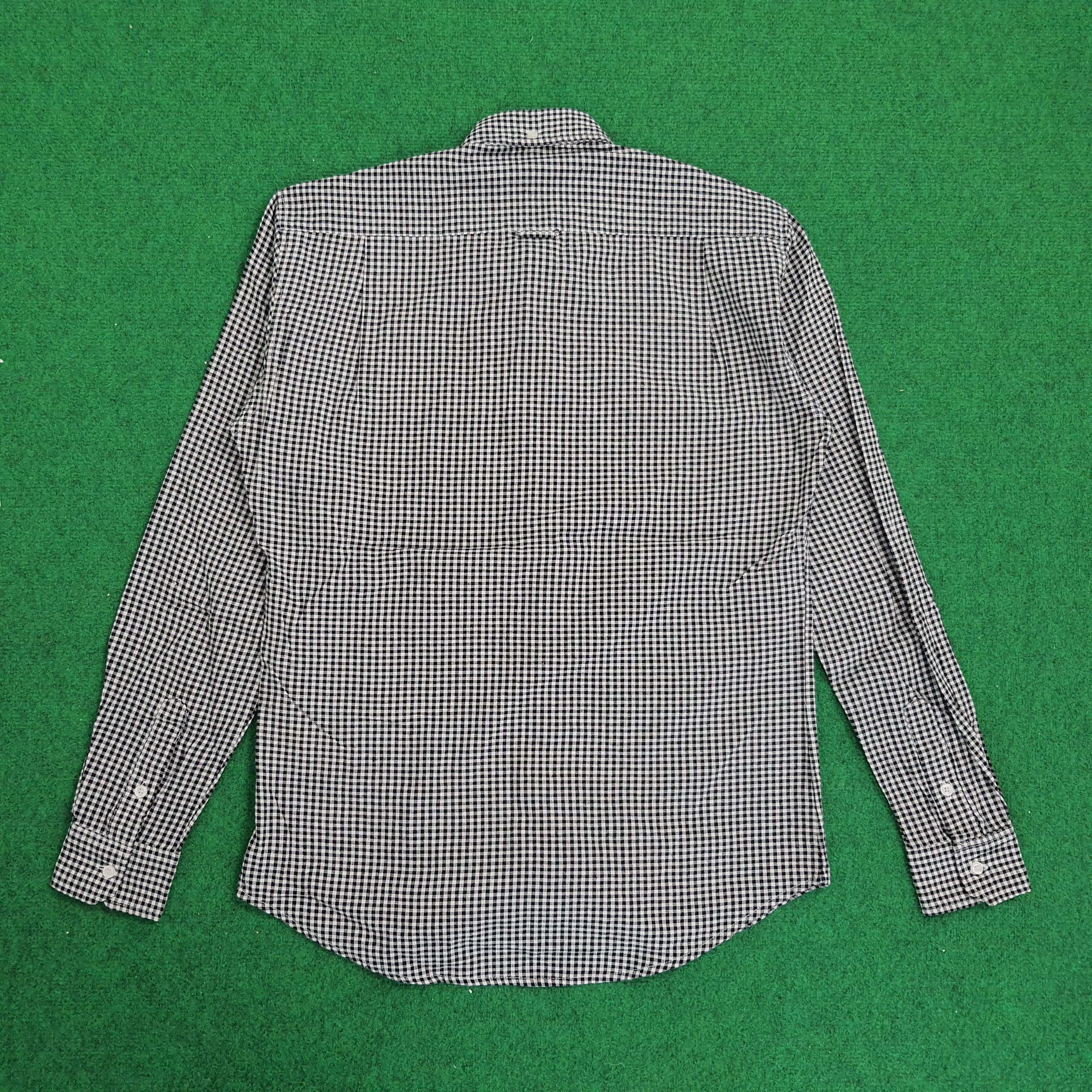 Designer × Vintage Vintage Thom Browne Box Design Button Up Shirt C104N29 Size US M / EU 48-50 / 2 - 3 Thumbnail