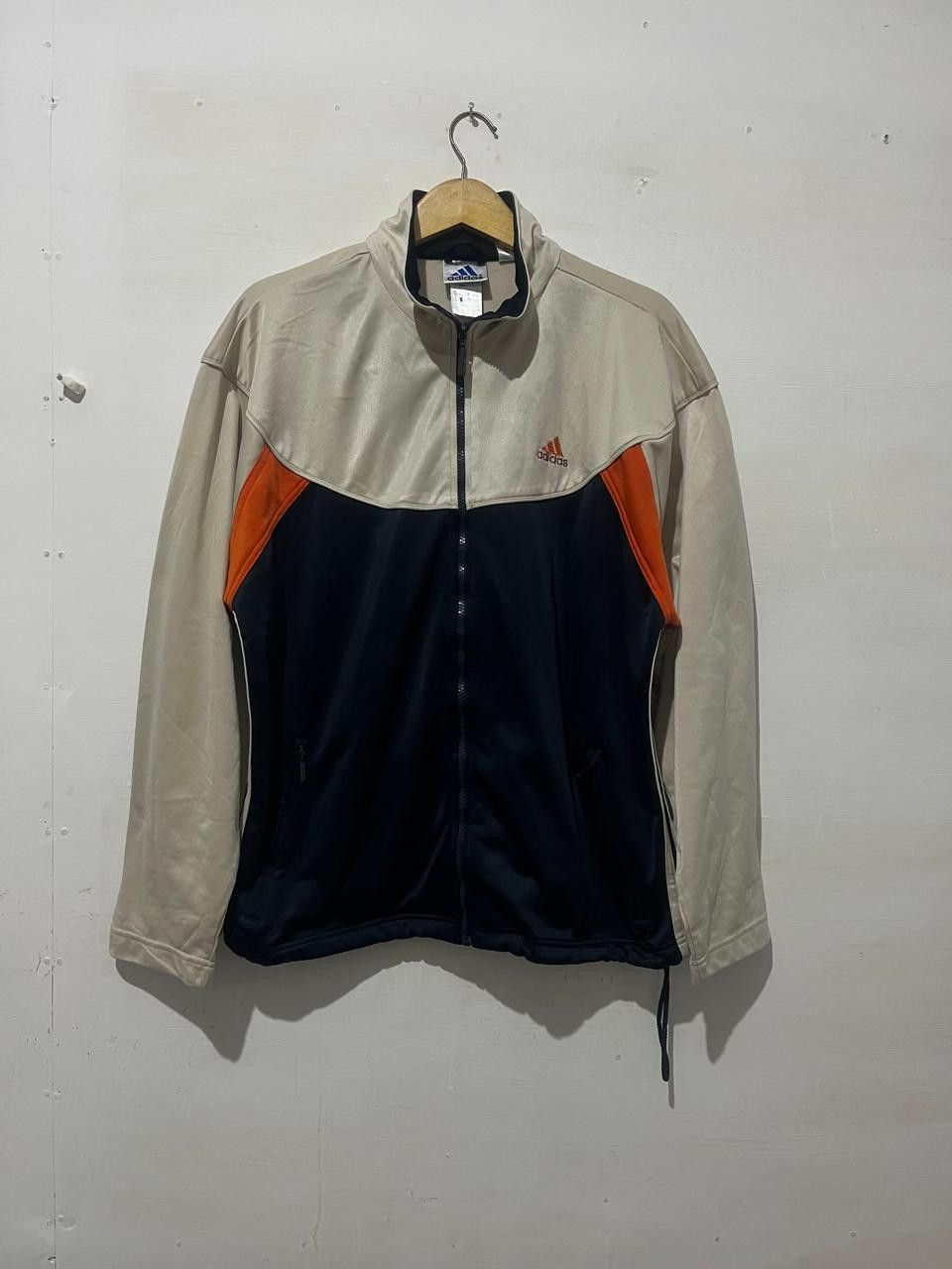 Adidas Jaket Track Adidas Vintage 2002 Size US XL / EU 56 / 4 - 1 Thumbnail