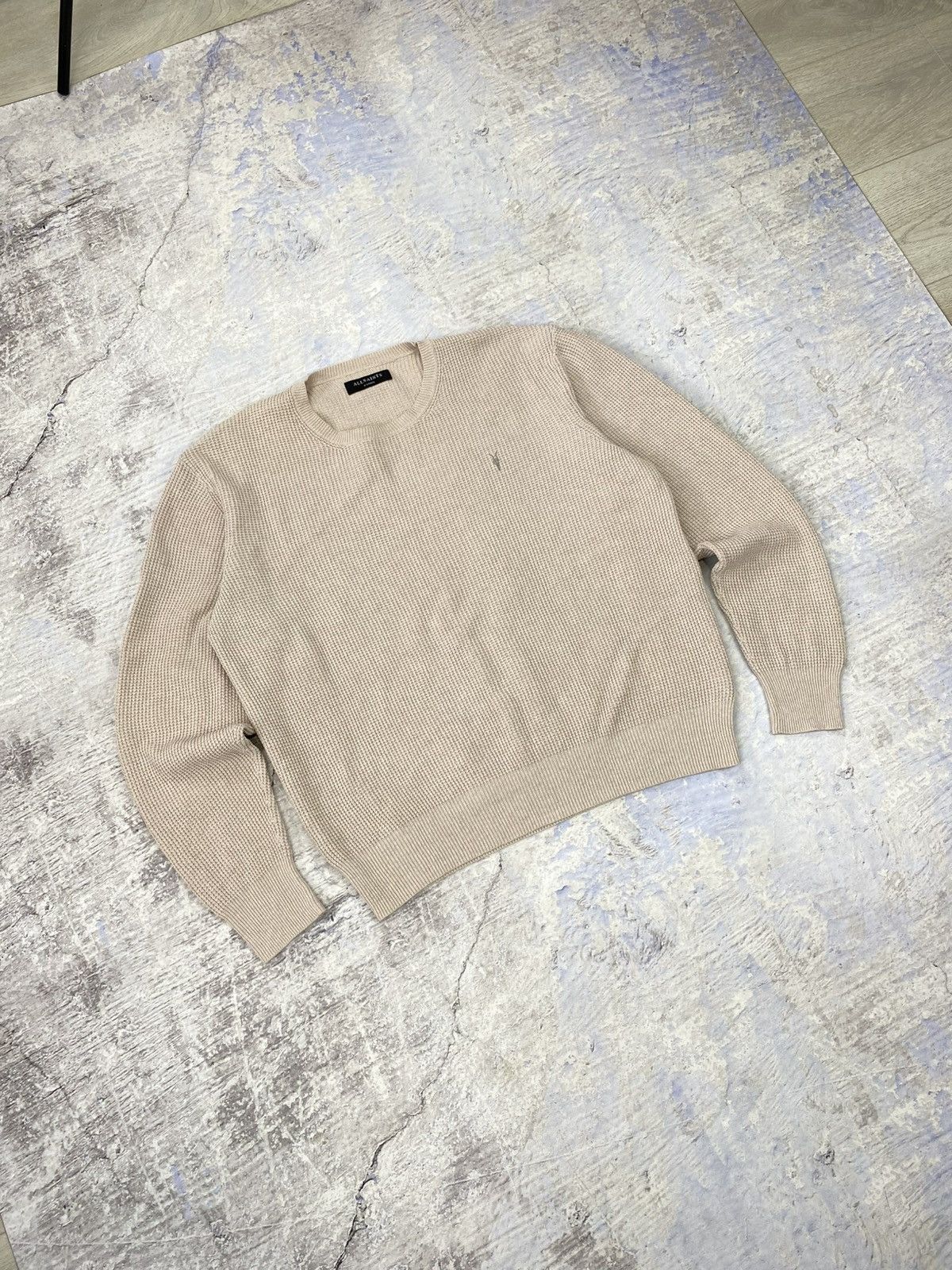 Allsaints × Designer Allsaints sweater pullover mens cotton Size US L / EU 52-54 / 3 - 3 Thumbnail