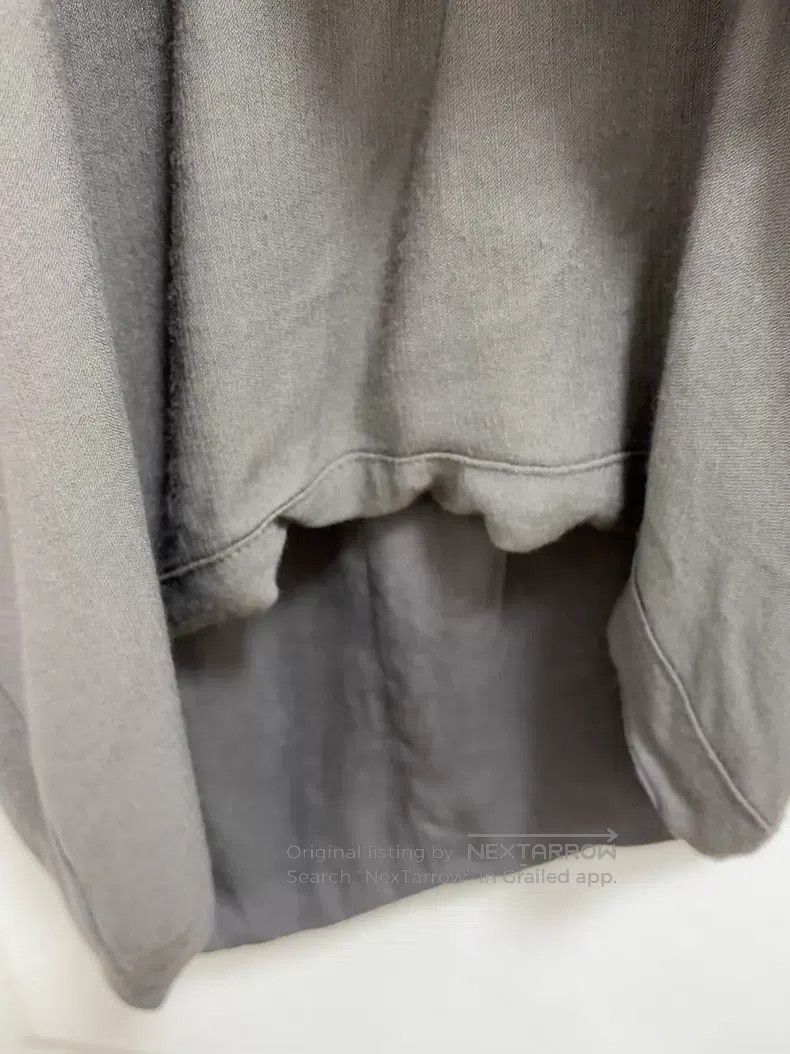 Helmut Lang Helmut Lang Grey asymmetric pleated dress Size M / US 6-8 / IT 42-44 - 9 Thumbnail