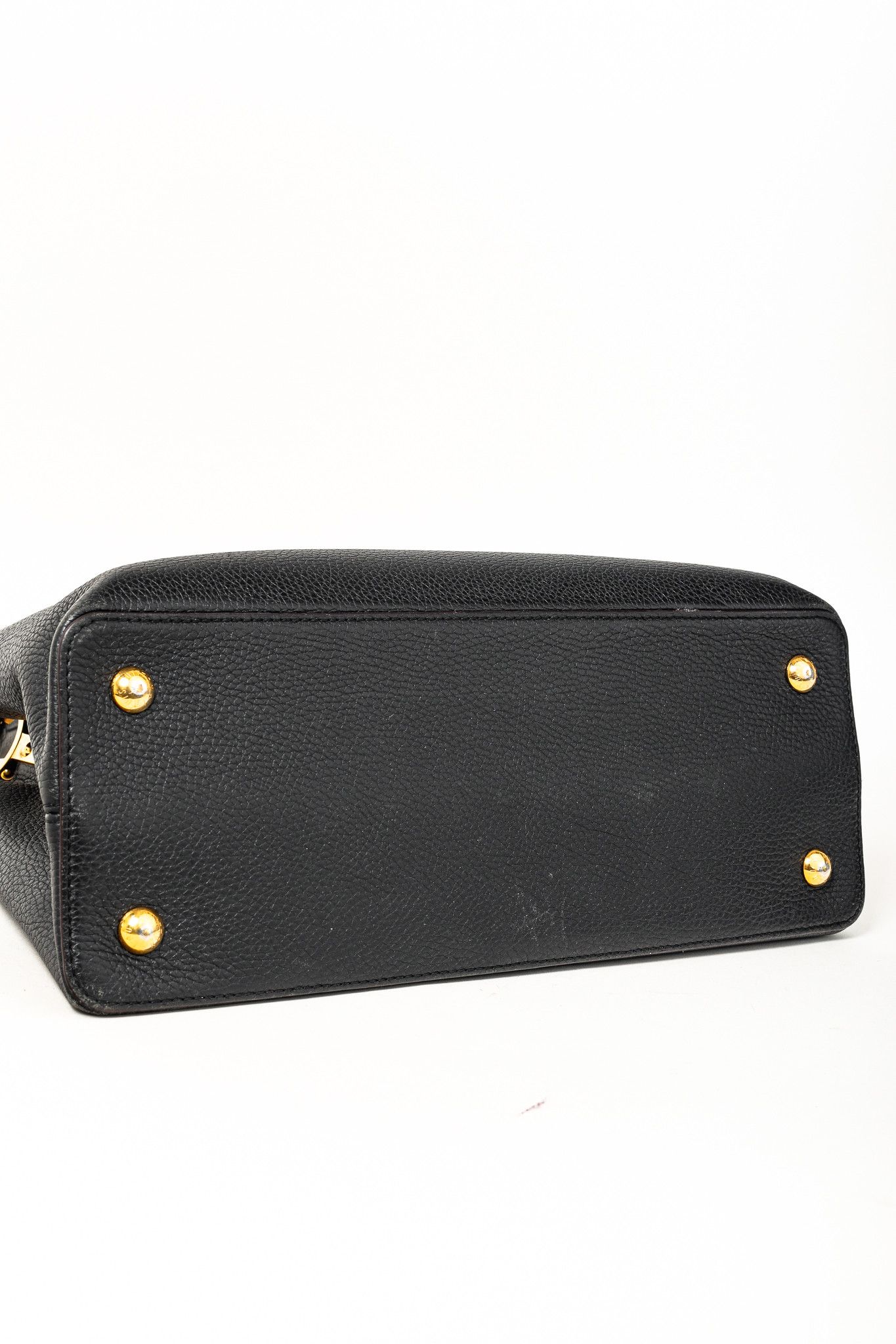 Louis Vuitton Louis Vuitton Capucines MM Taurillon Leather Satchel Size ONE SIZE - 7 Thumbnail