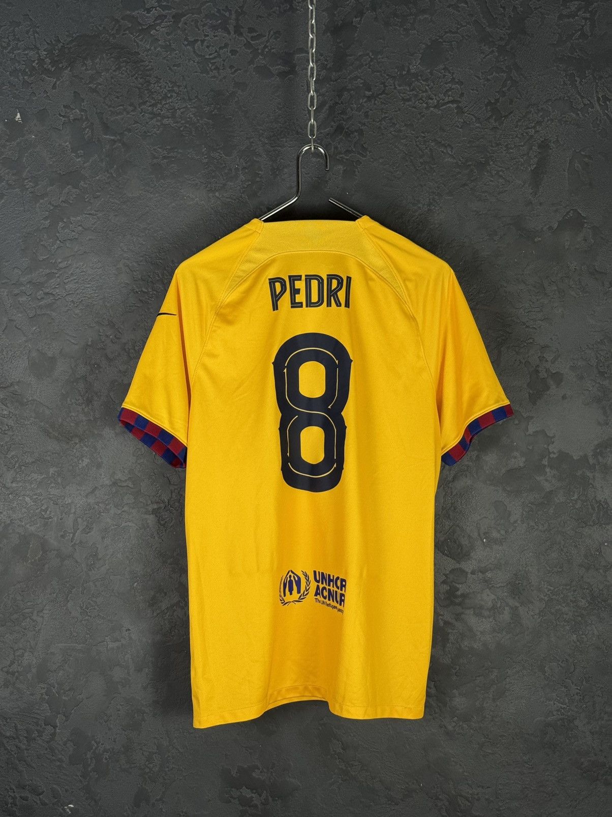 Nike NIKE FC Barcelona PEDRI 8 2022/2023 Away Jersey Football Size US L / EU 52-54 / 3 - 8 Thumbnail