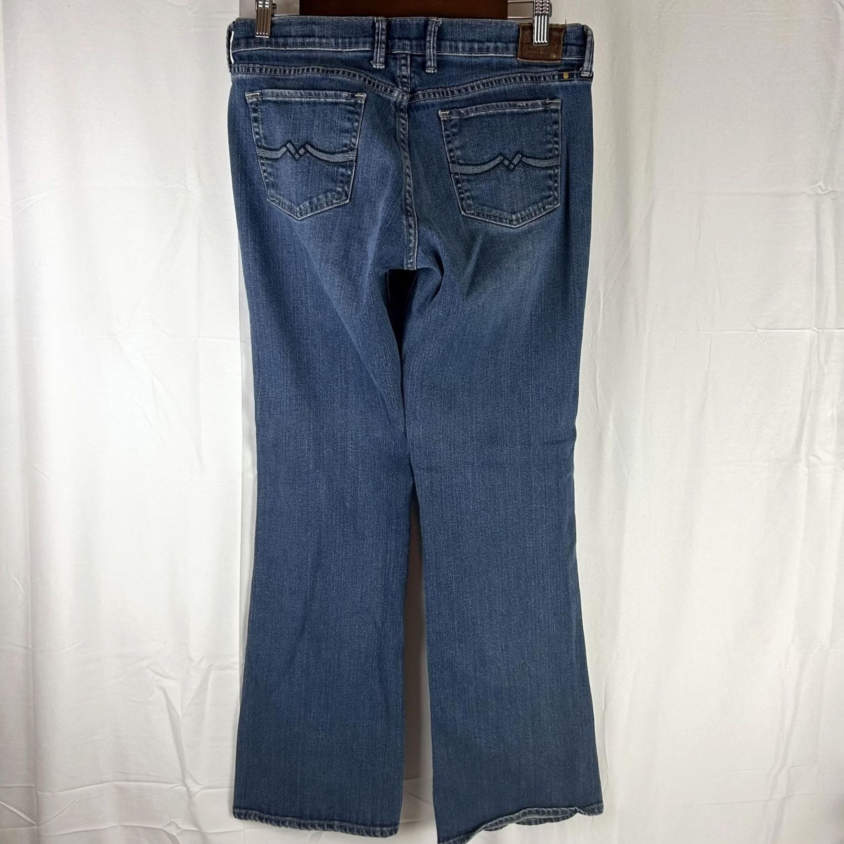 Lucky Brand Lucky Brand Women Jeans Low Rise Bootcut Blue Denim - Sweet N Low Size 32" / US 10 / IT 46 - 7 Thumbnail