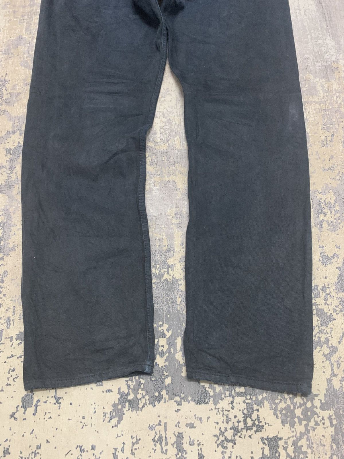 Levi's Vintage 90s Levi's 501 Faded Black Wash Jeans Size US 37 - 9 Thumbnail