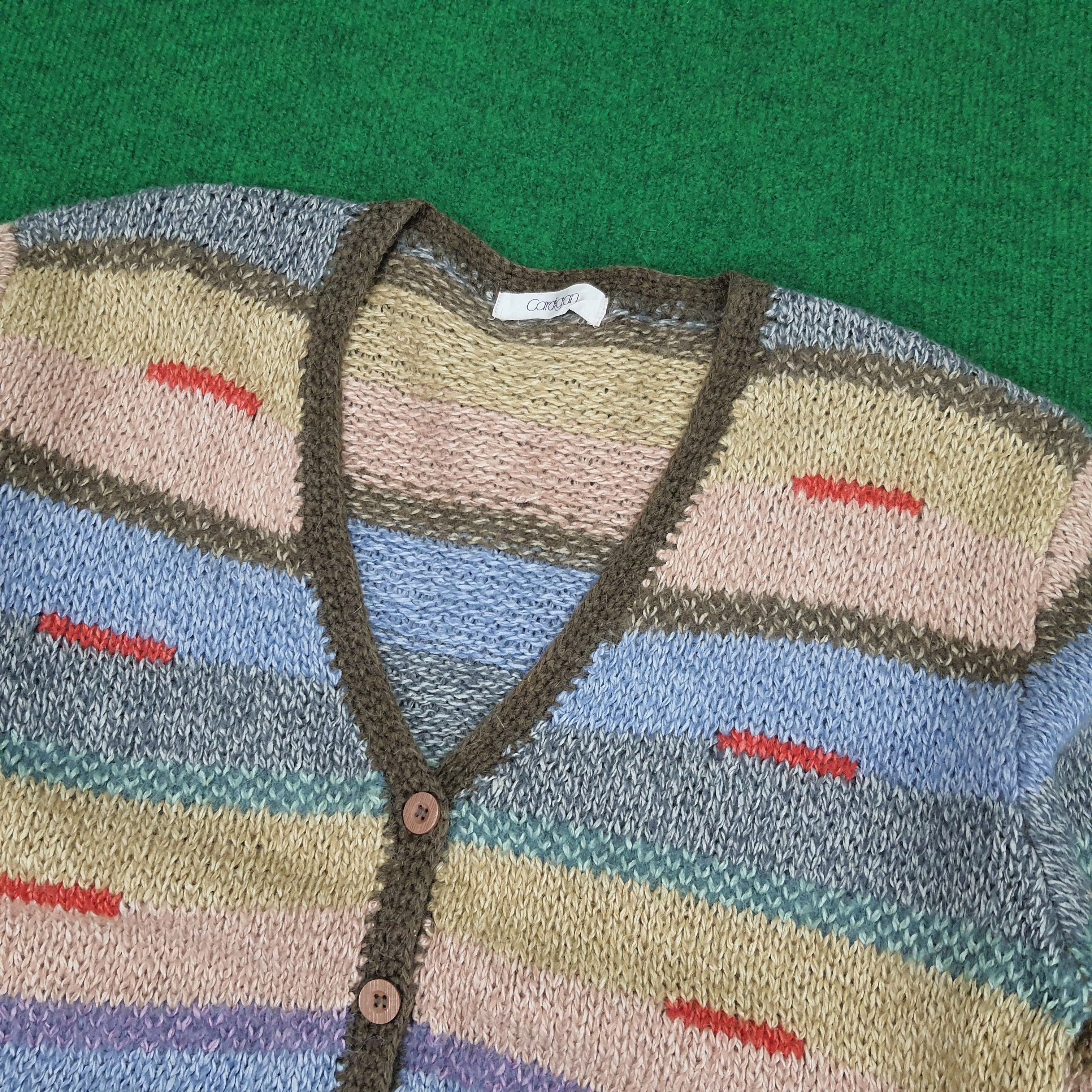 Other Vintage Cardigan Japanese Fashion Knitwear Size S / US 4 / IT 40 - 2 Thumbnail