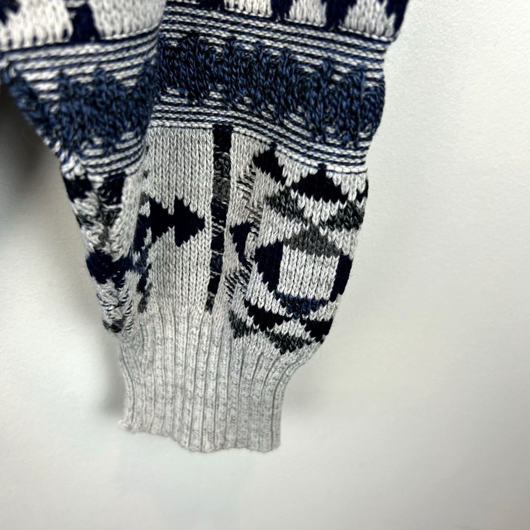 Vintage VINTAGE Southwestern Pullover Sweater 90s Mens Latge Tall Acrylic Cotton Size US L / EU 52-54 / 3 - 5 Thumbnail