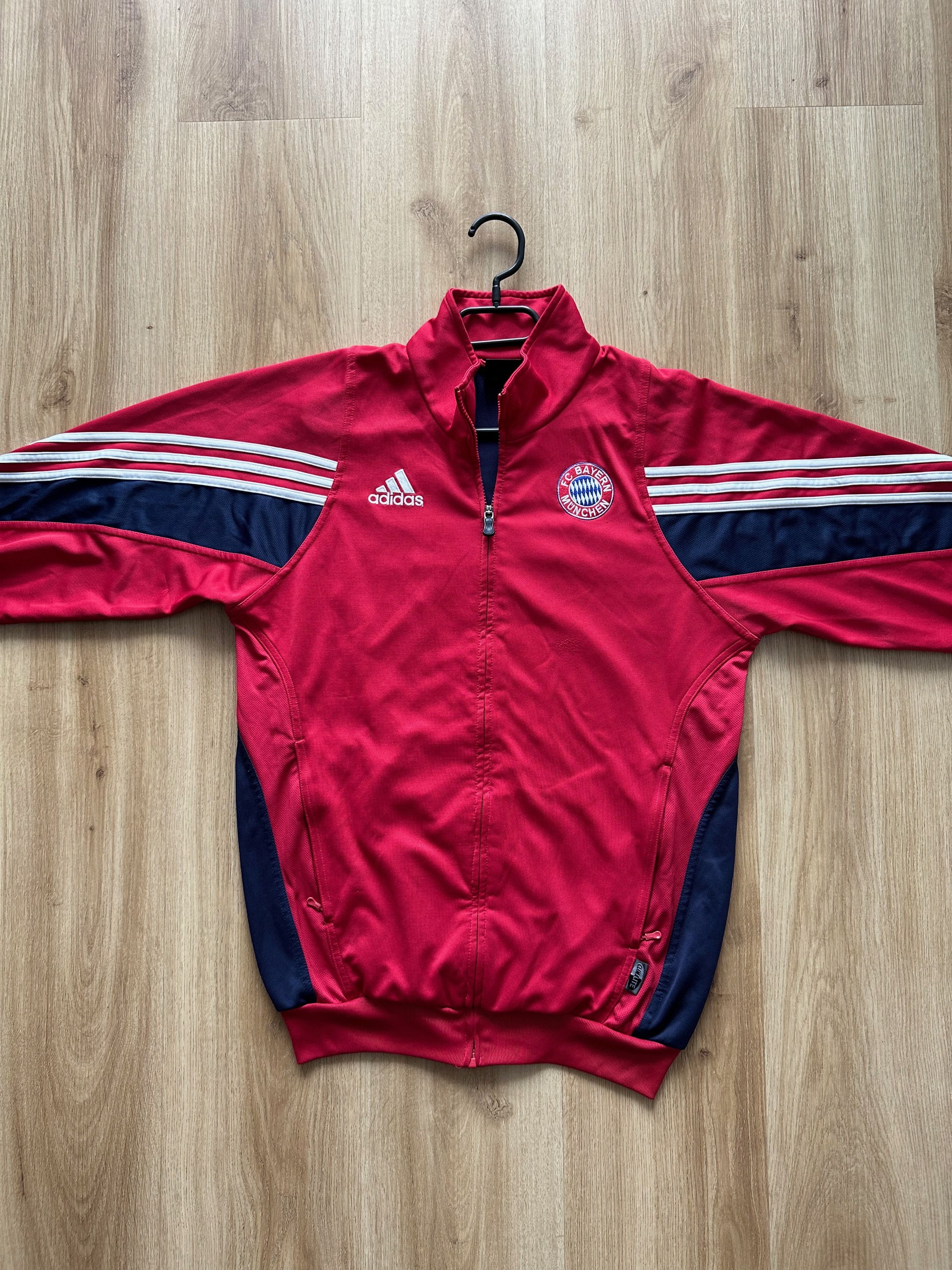 Adidas 2003 Adidas Bayern Munchen Munich track top athletic jacket Size US M / EU 48-50 / 2 - 9 Thumbnail