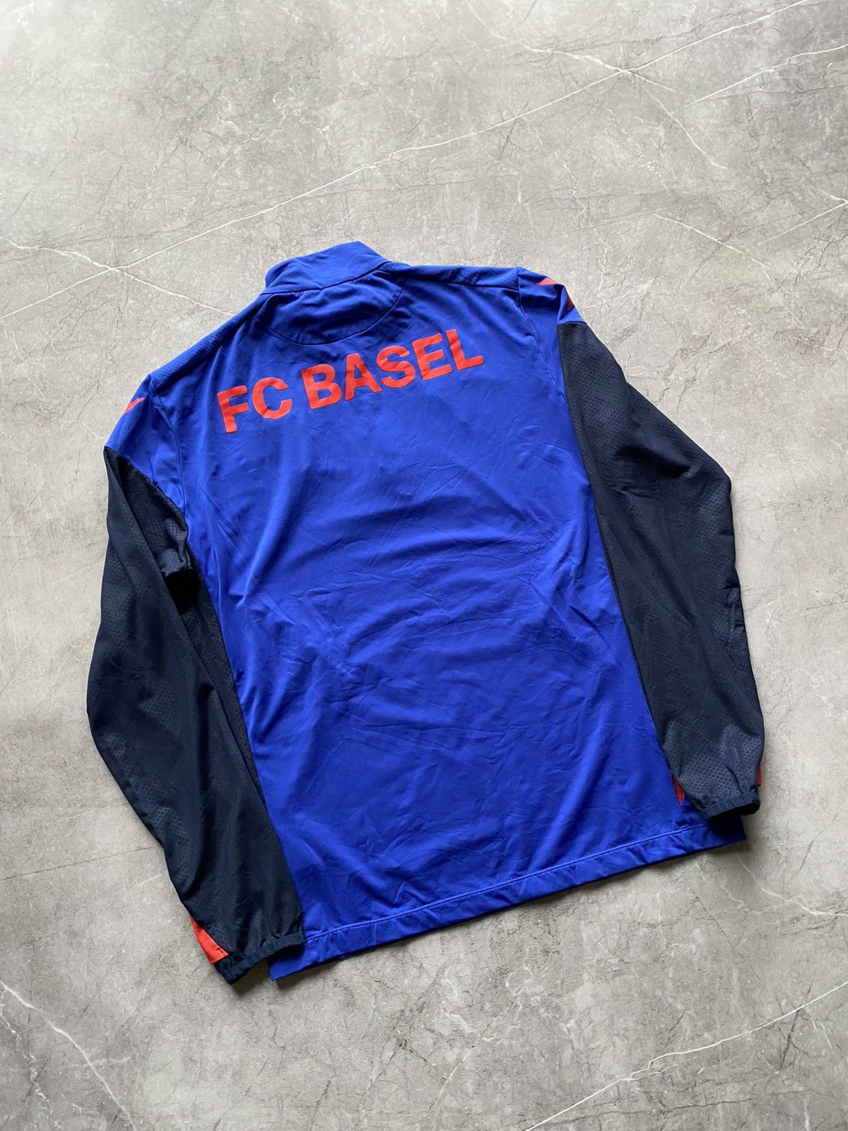 Macron Macron FC Basel Training Top Soccer Football Jacket 1/3 Zip Size US M / EU 48-50 / 2 - 4 Thumbnail