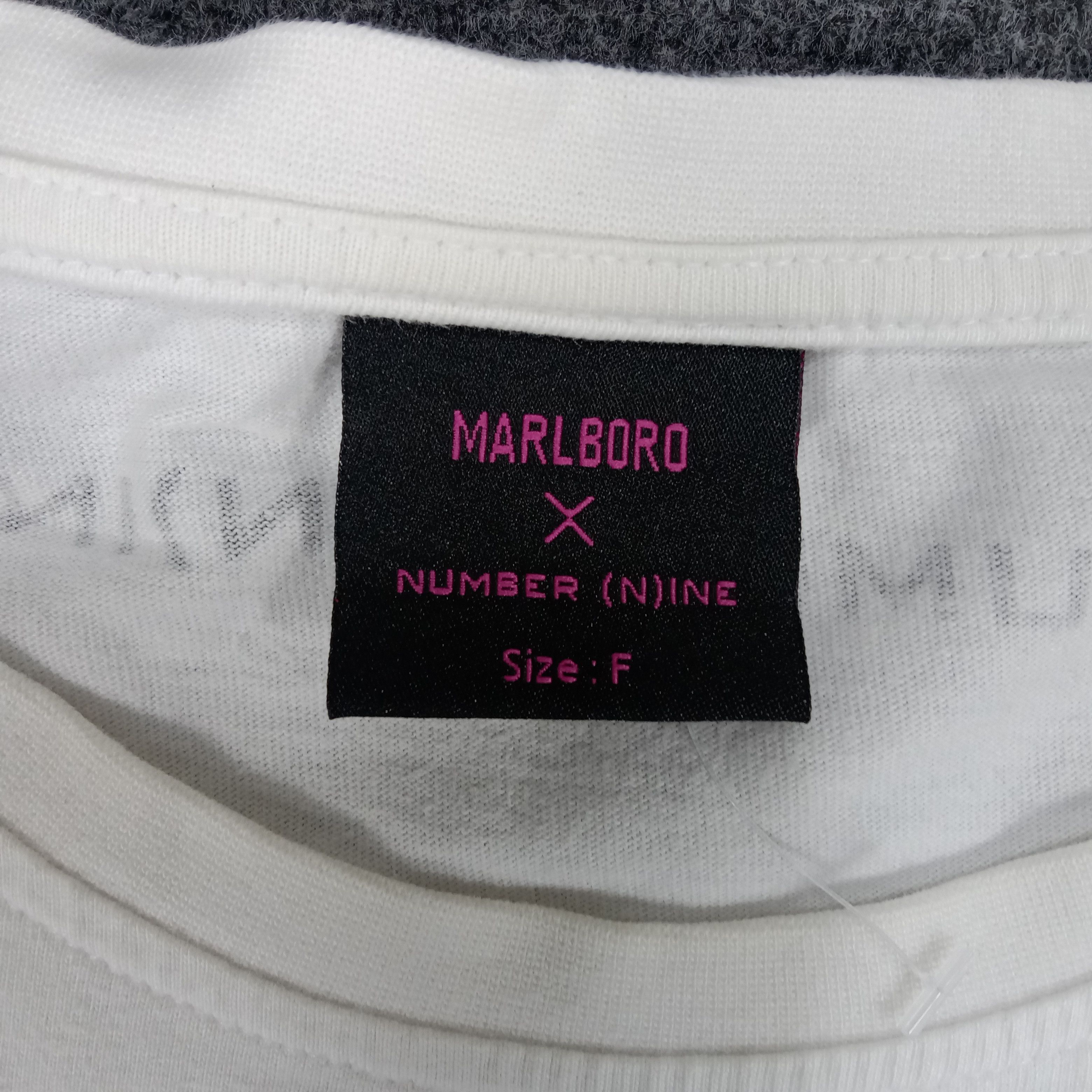 Marlboro × Number (N)ine × Vintage Marlboro X Number (N)ine Japanese Brand Tshirt Size US L / EU 52-54 / 3 - 4 Thumbnail