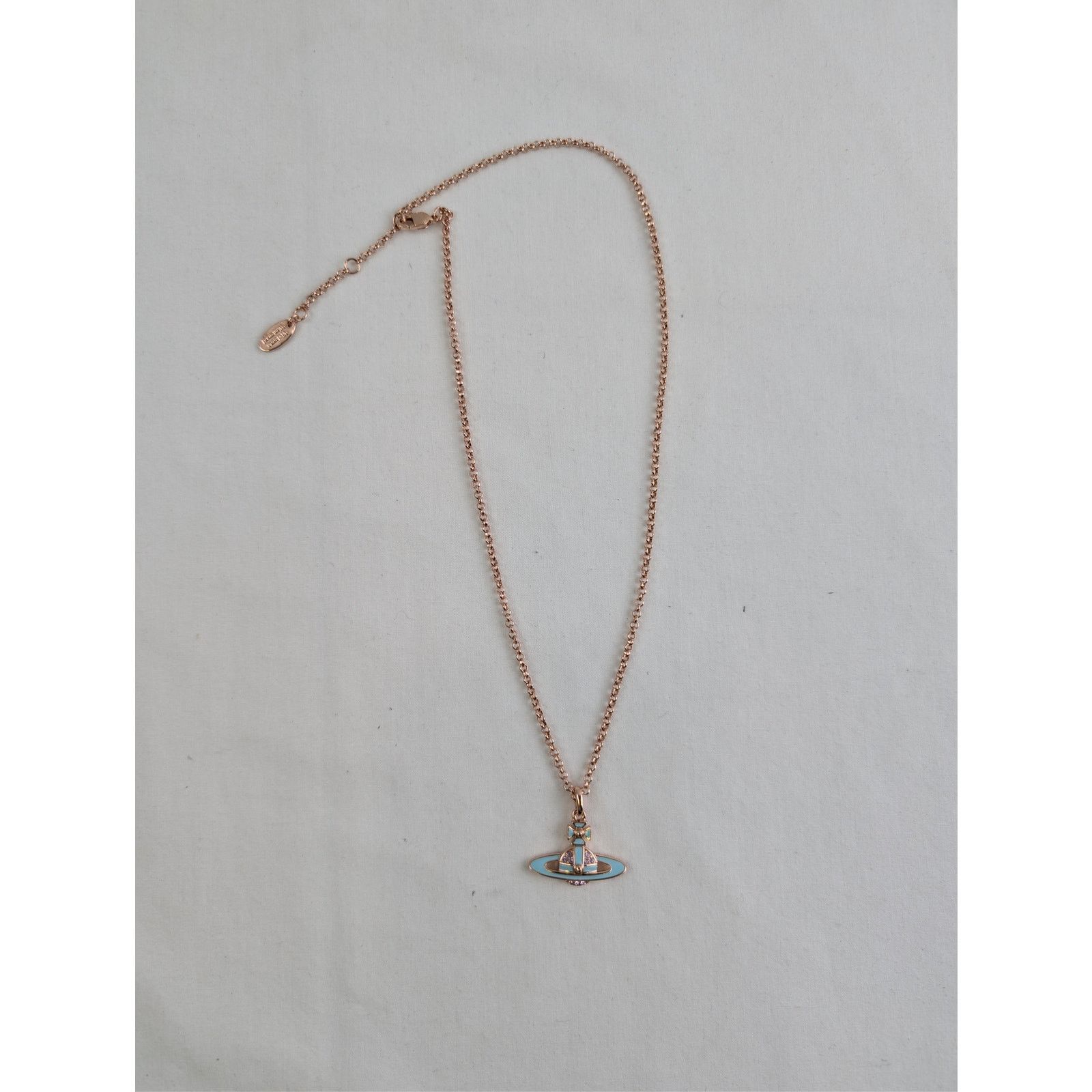 Vivienne Westwood o1rshd1 unisex Neil Mini Bas Relief Pendant Necklace Brass Size ONE SIZE - 7 Thumbnail