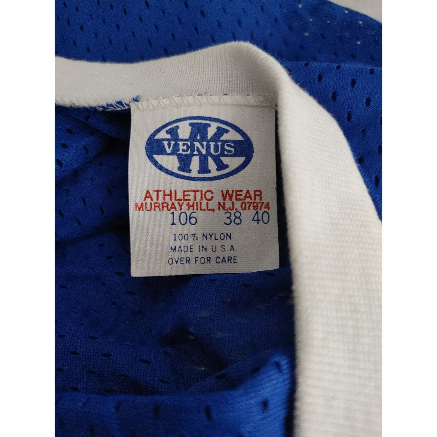 Vintage Vintage Venus Athletic Wear Mesh Shirt Parris Island Medium Size US M / EU 48-50 / 2 - 6 Thumbnail