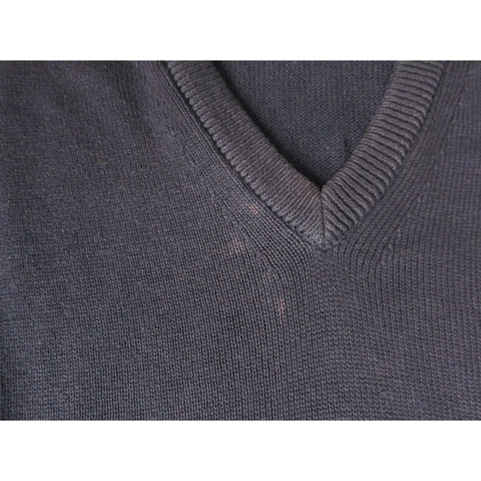 Vintage VINTAGE Pickering Sweater Vest Mens Regular Blue Knit Cotton Golf L Neckline V-Neck Size L Size US L / EU 52-54 / 3 - 4 Thumbnail