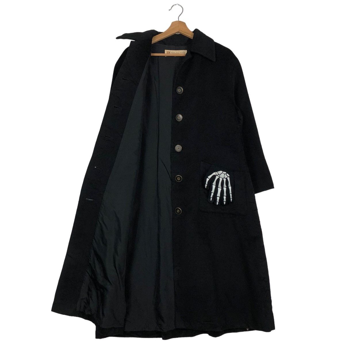 Balmain 🔥Rich Black - Fly Coats Wool Herringbone Miss Balmain Paris Size M / US 6-8 / IT 42-44 - 9 Thumbnail