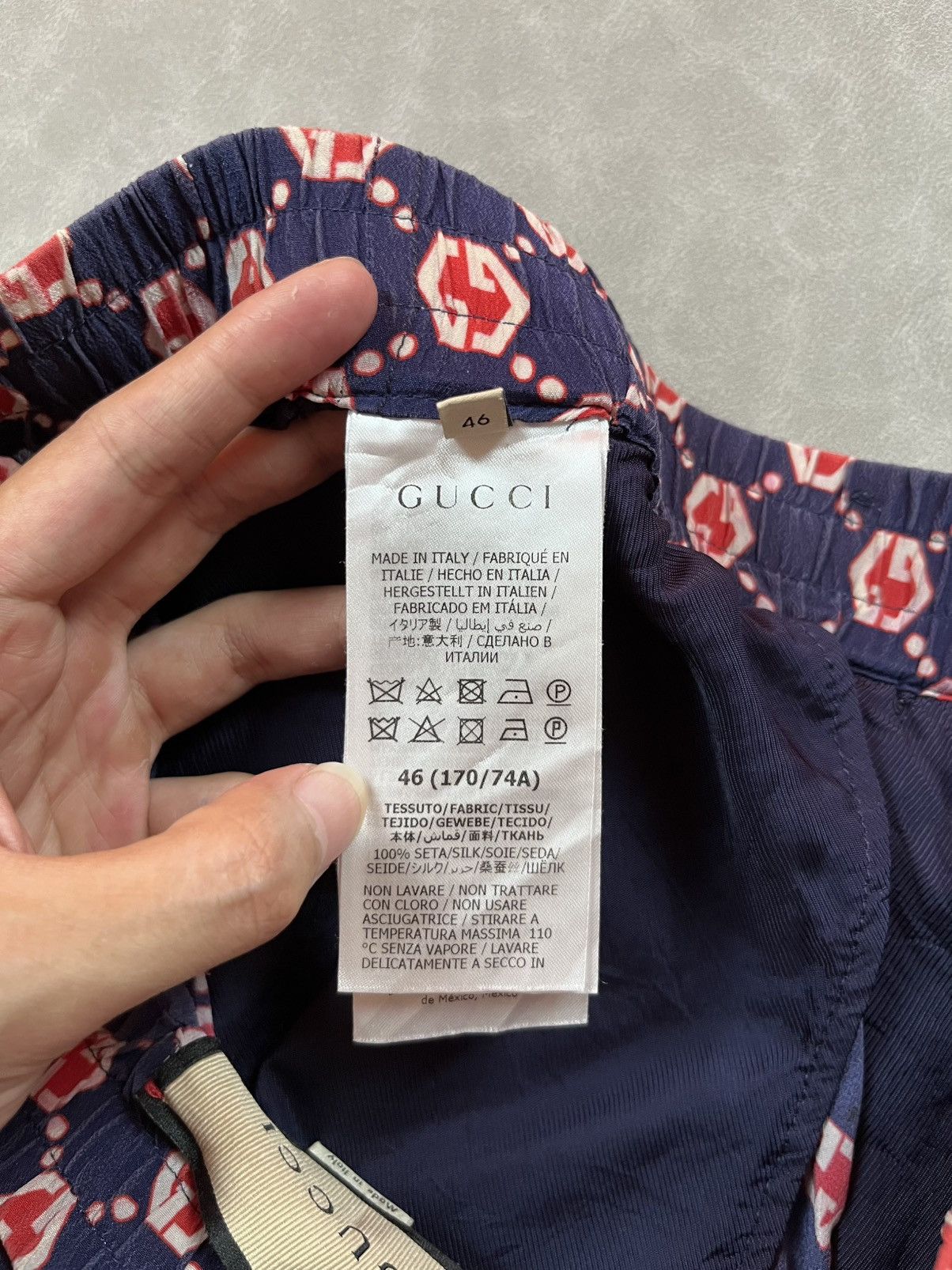 Gucci Gucci monogram nylon short pants Size US 31 - 10 Thumbnail