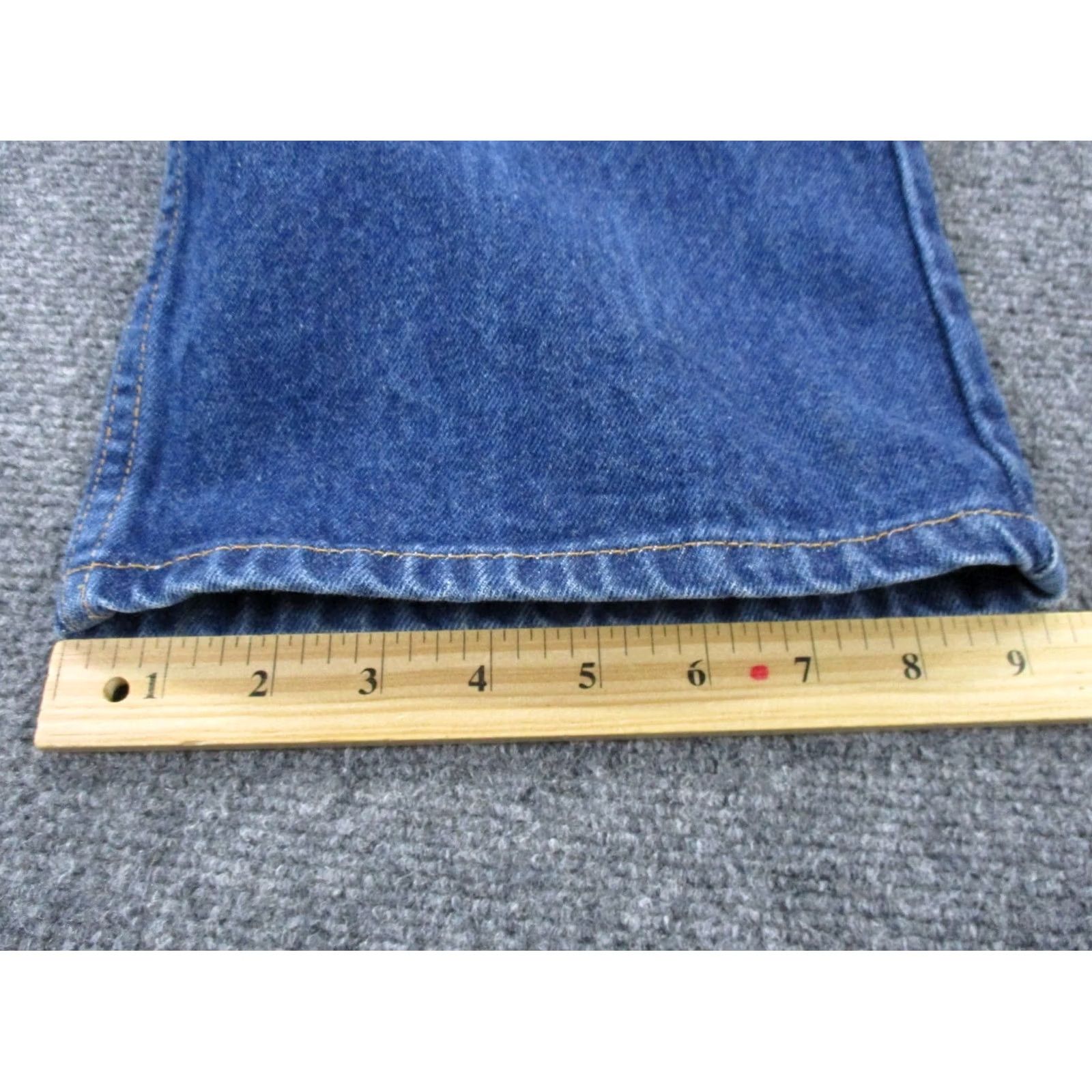 Levi's Vintage Levi's Jeans Mens 38 X 30 Denim Bootcut 517 Red Tab 90s Jeans Mens Regular Blue Cotton Denim 5-Pocket Levi's 517 Bootcut Vintage Mens Jeans Size US 36 / EU 52 - 5 Thumbnail