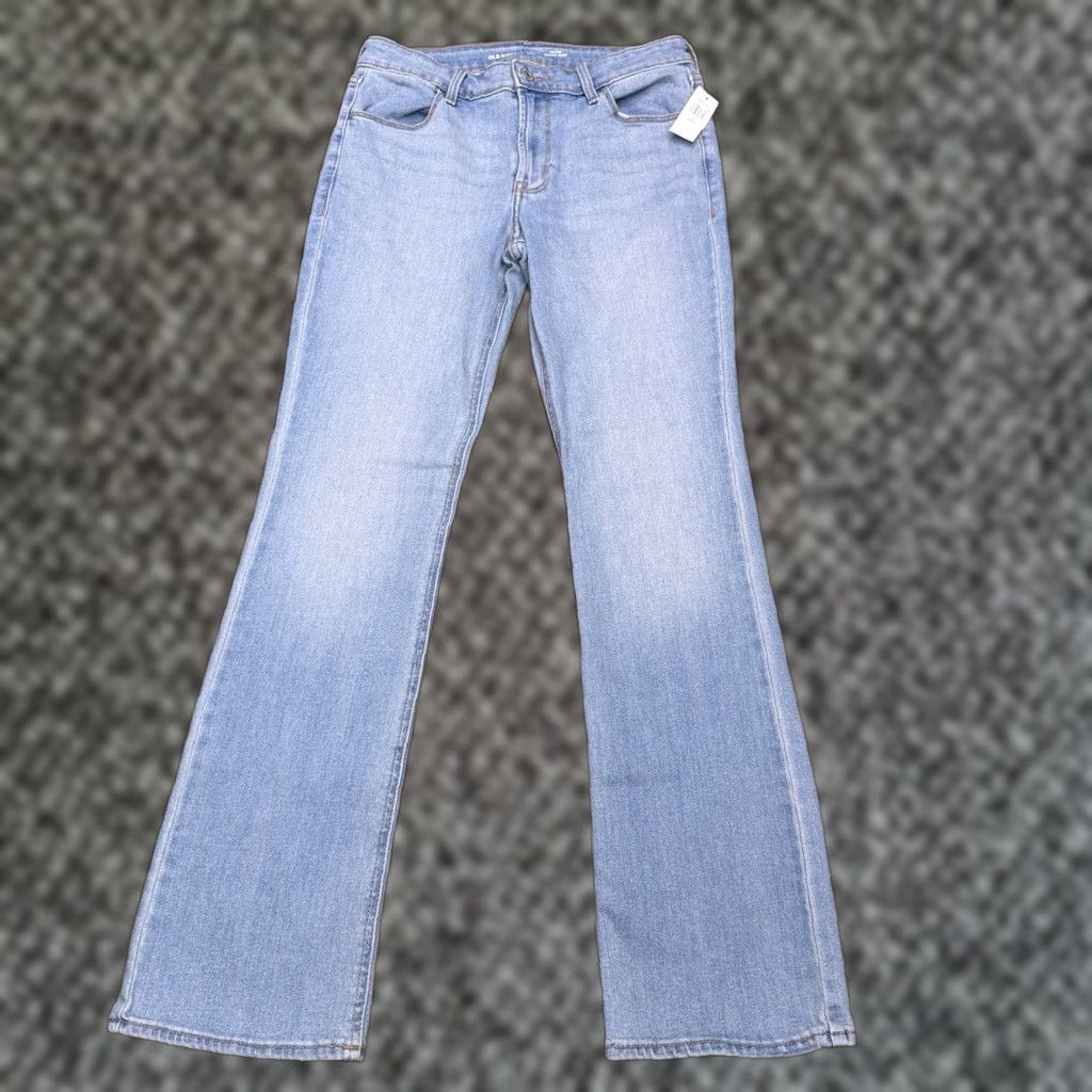 Old Navy Old Navy Jeans Bootcut Womens 4 Short Denim Cotton Blend Stretch 5-Pocket City Rise High Blue Size 27" / US 4 / IT 40 - 1 Thumbnail