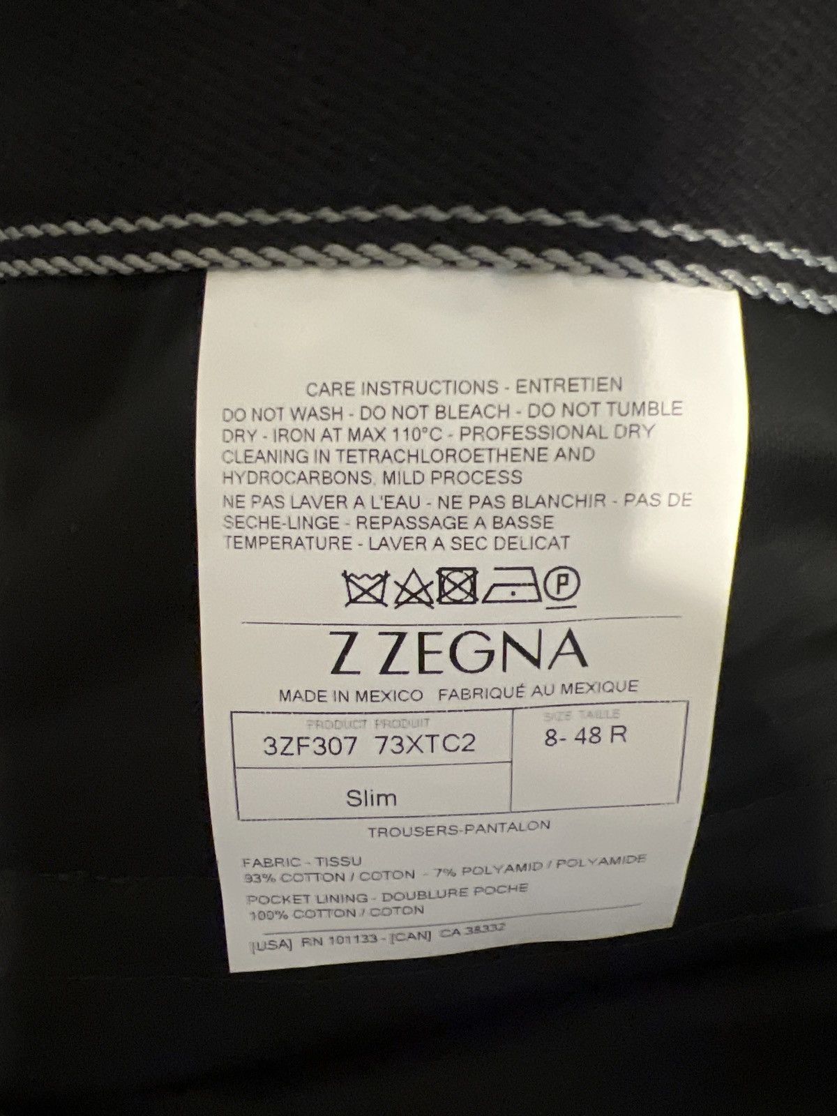 Z Zegna Z Zegna Pants Size US 38 / EU 54 - 4 Thumbnail