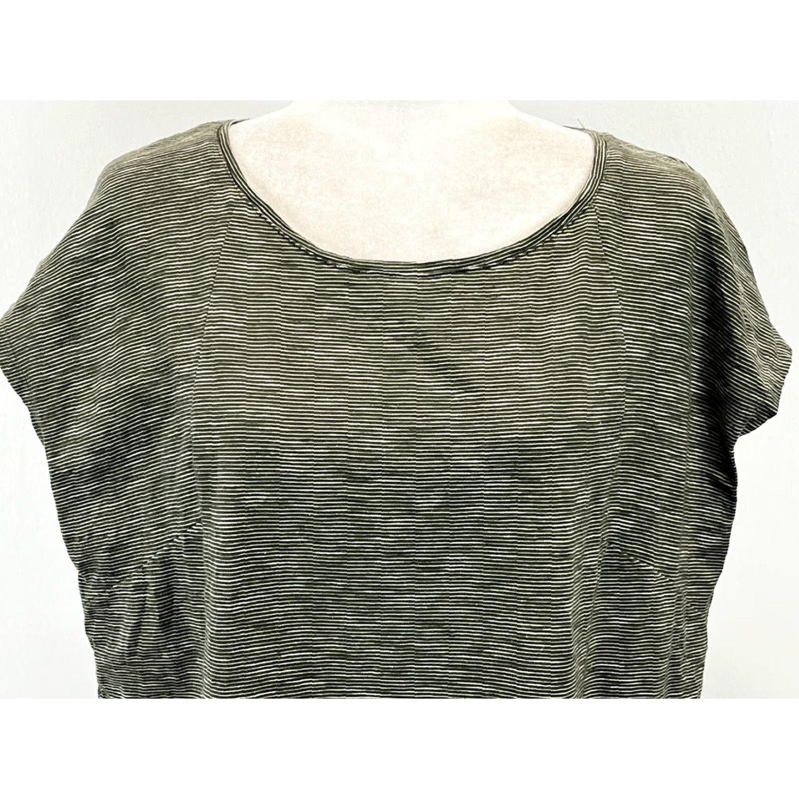 J. Jill VINTAGE? J. Jill T-Shirt Shirt Women Medium Green GUC 90s Theme? (adjust) Size M / US 6-8 / IT 42-44 - 5 Thumbnail