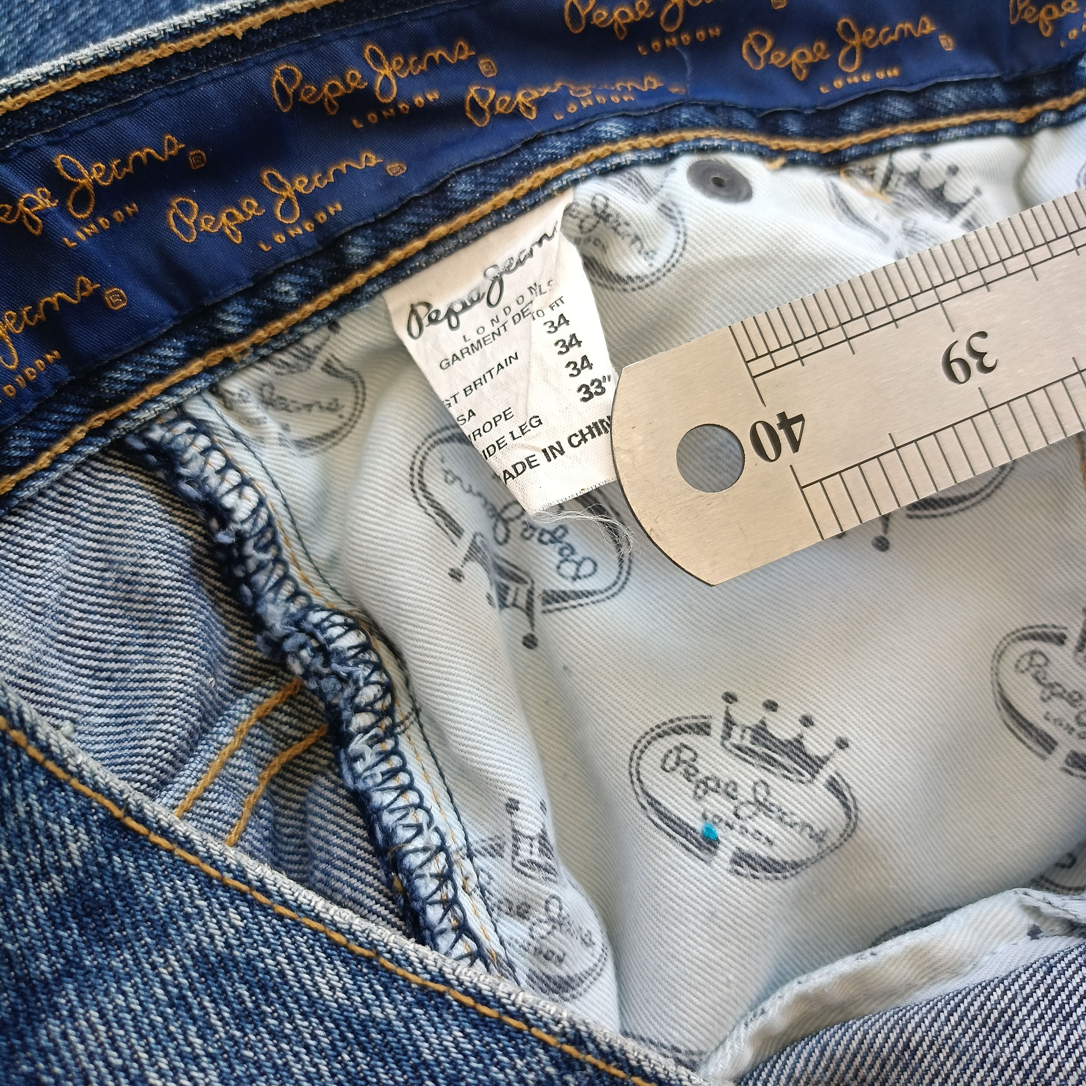 Pepe Jeans PEPE JEANS LONDON BAGGY JEANS Size US 35 - 9 Thumbnail
