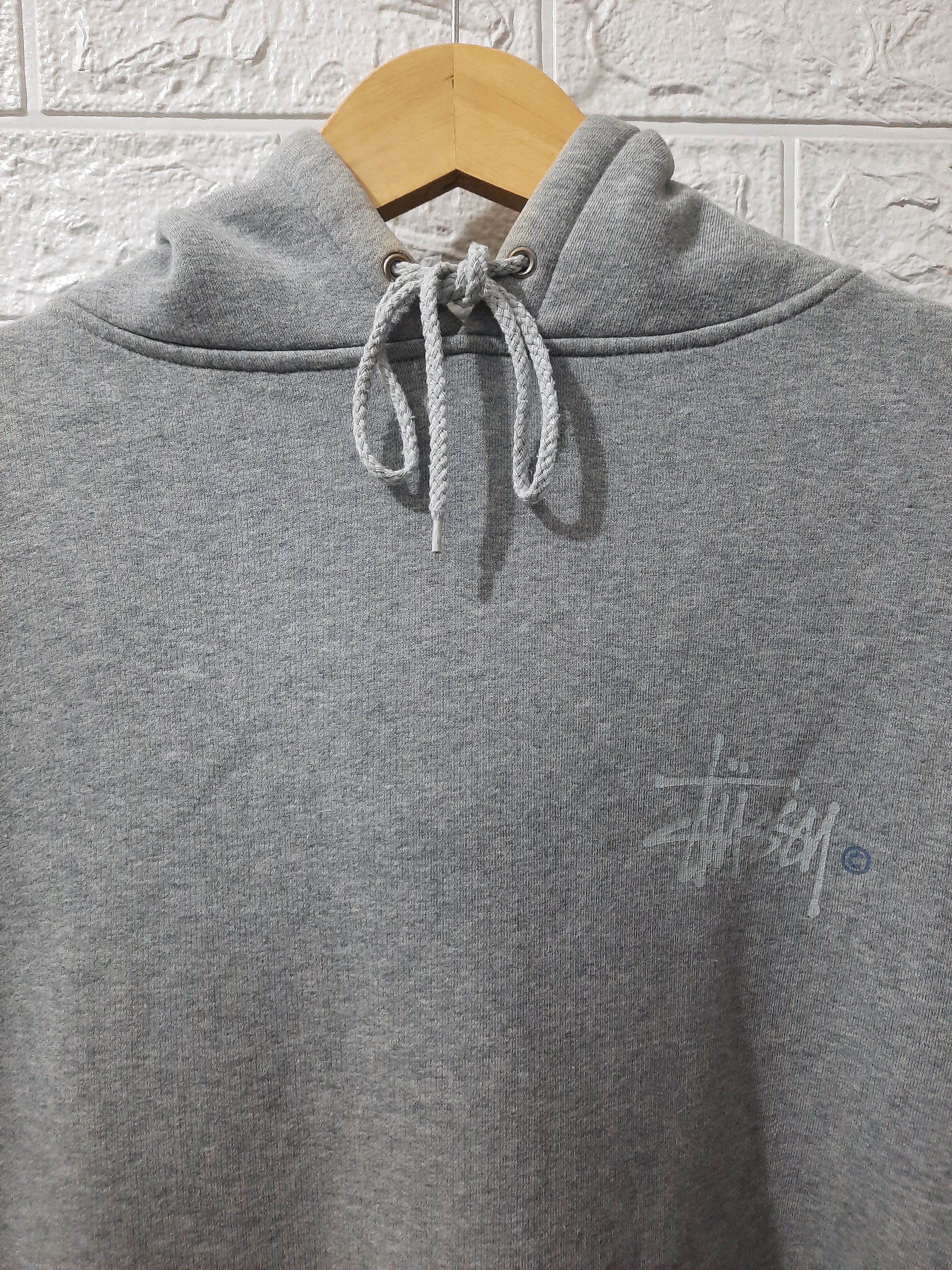 Stussy Stussy Signature Logo / Stussy Basic Logo Hoodie 90s Vintage Size US M / EU 48-50 / 2 - 13 Thumbnail