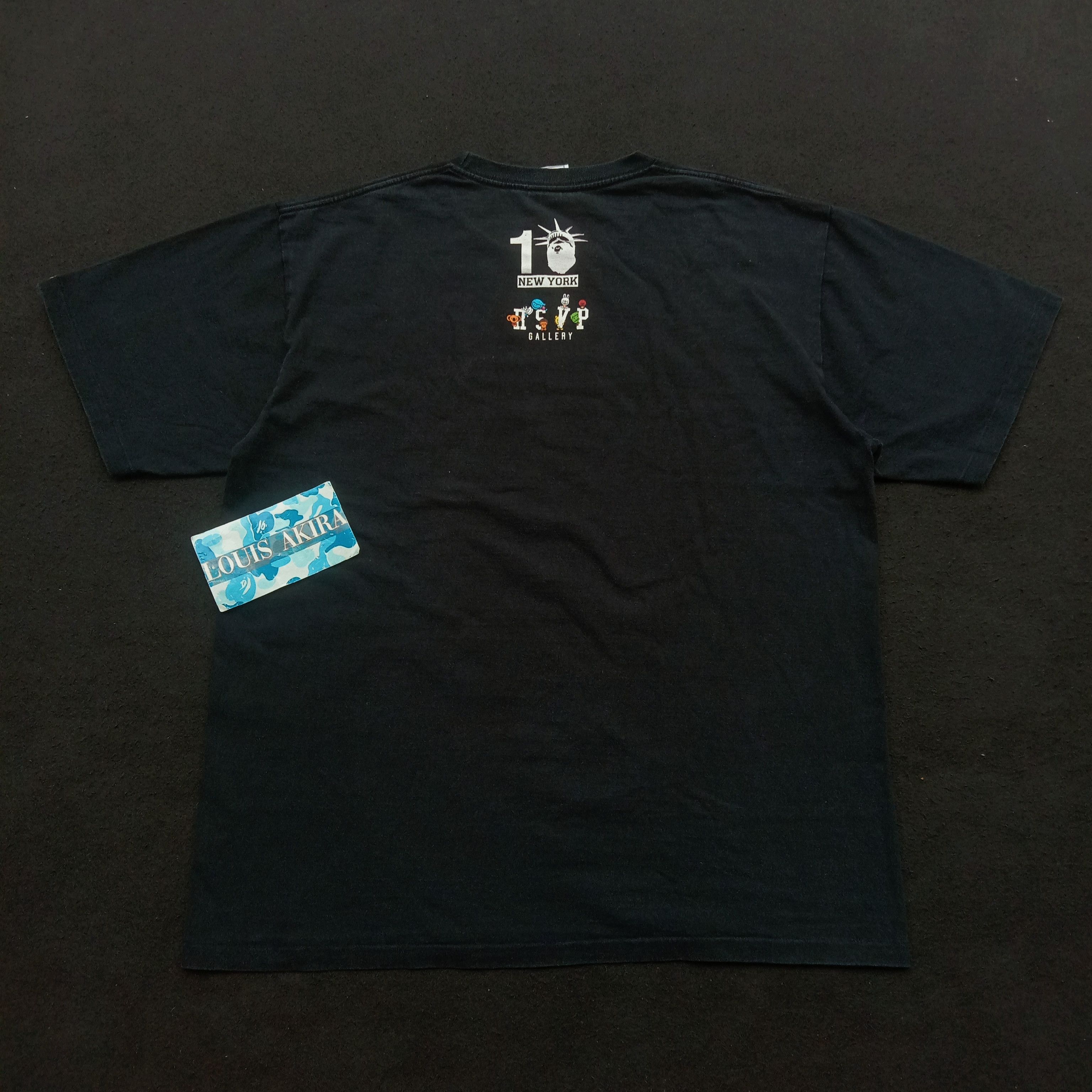 Bape Bape NY 10th Anniversary RSVP Gallery Tee (2015) Size US XXL / EU 58 / 5 - 4 Thumbnail
