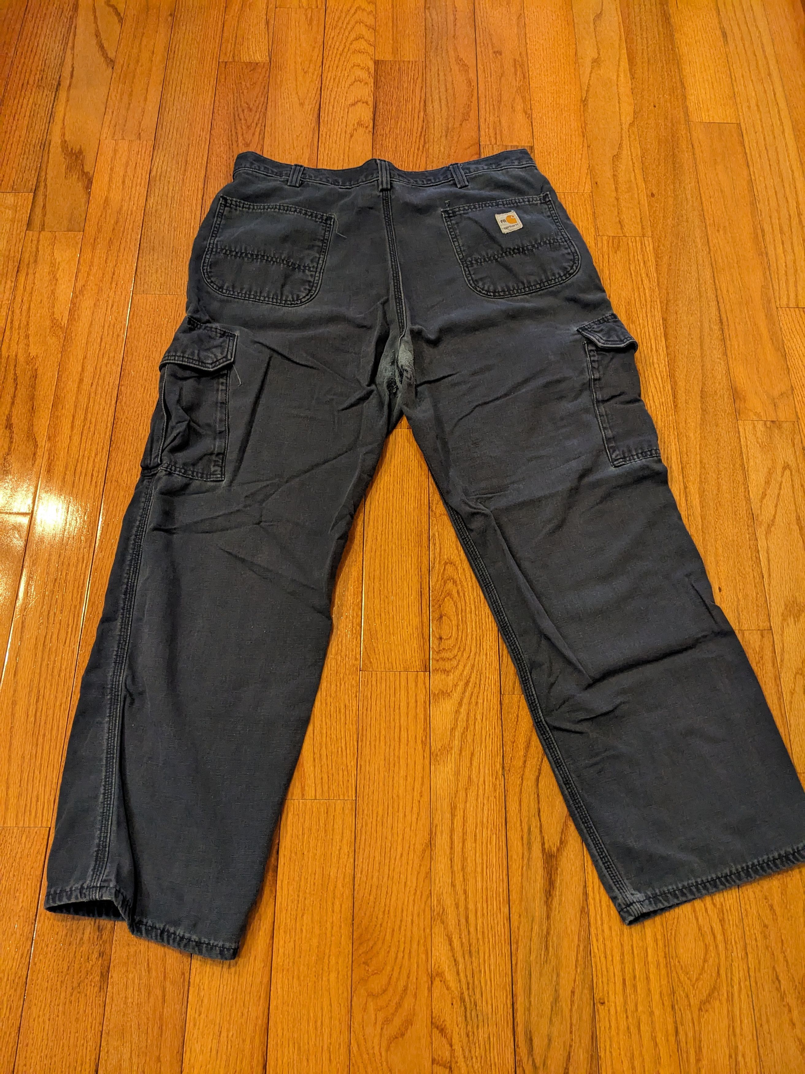 Carhartt × Vintage Vintage Y2K Carhartt Flame Resistant Cat 2 38 x 30 Pants Size US 38 / EU 54 - 1 Thumbnail
