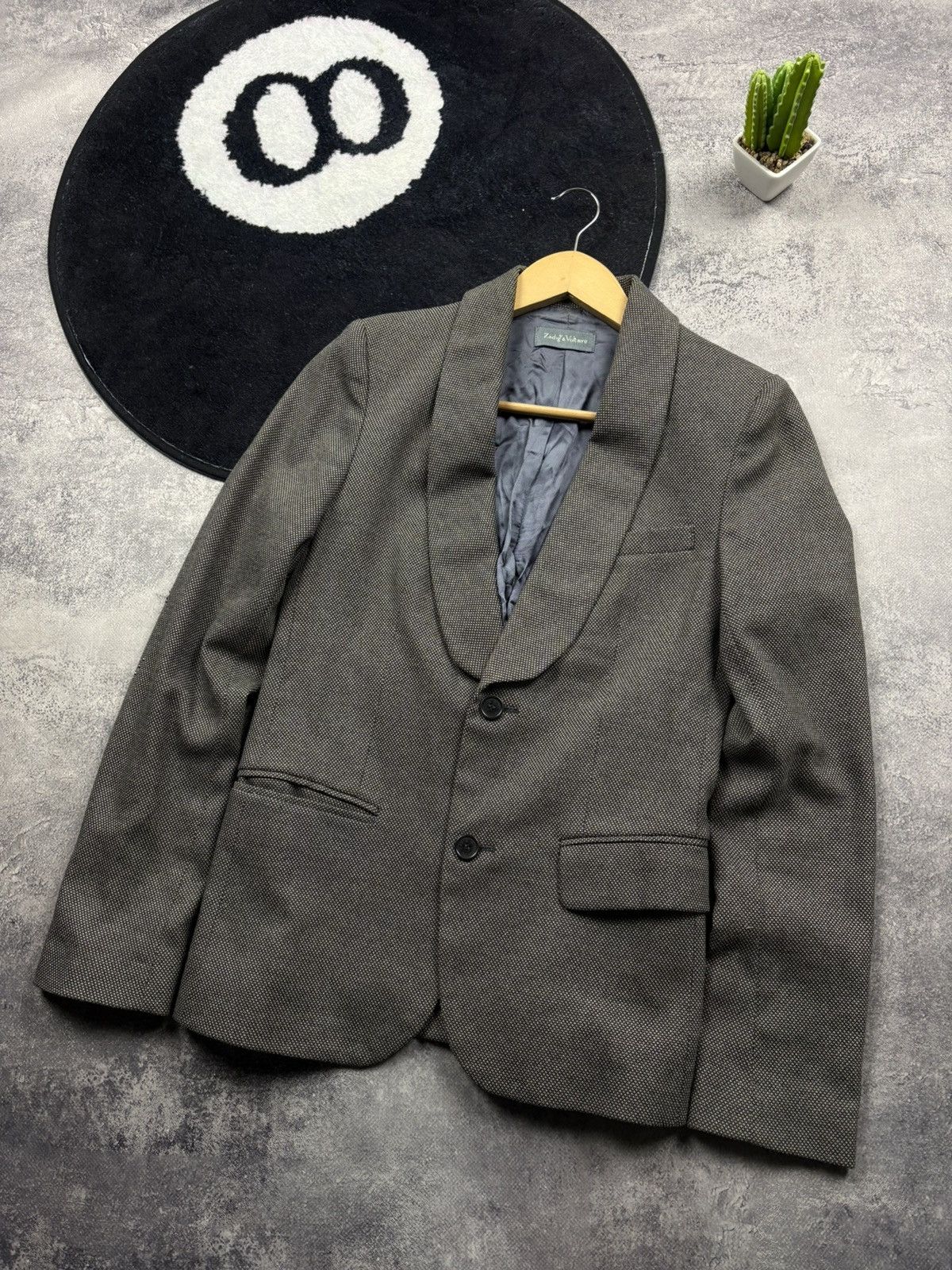 Zadig & Voltaire ZADIG&VOLTAIRE Vintage Viscose Blazer XS Woman Grey Luxury Size XS / US 0-2 / IT 36-38 - 1 Thumbnail